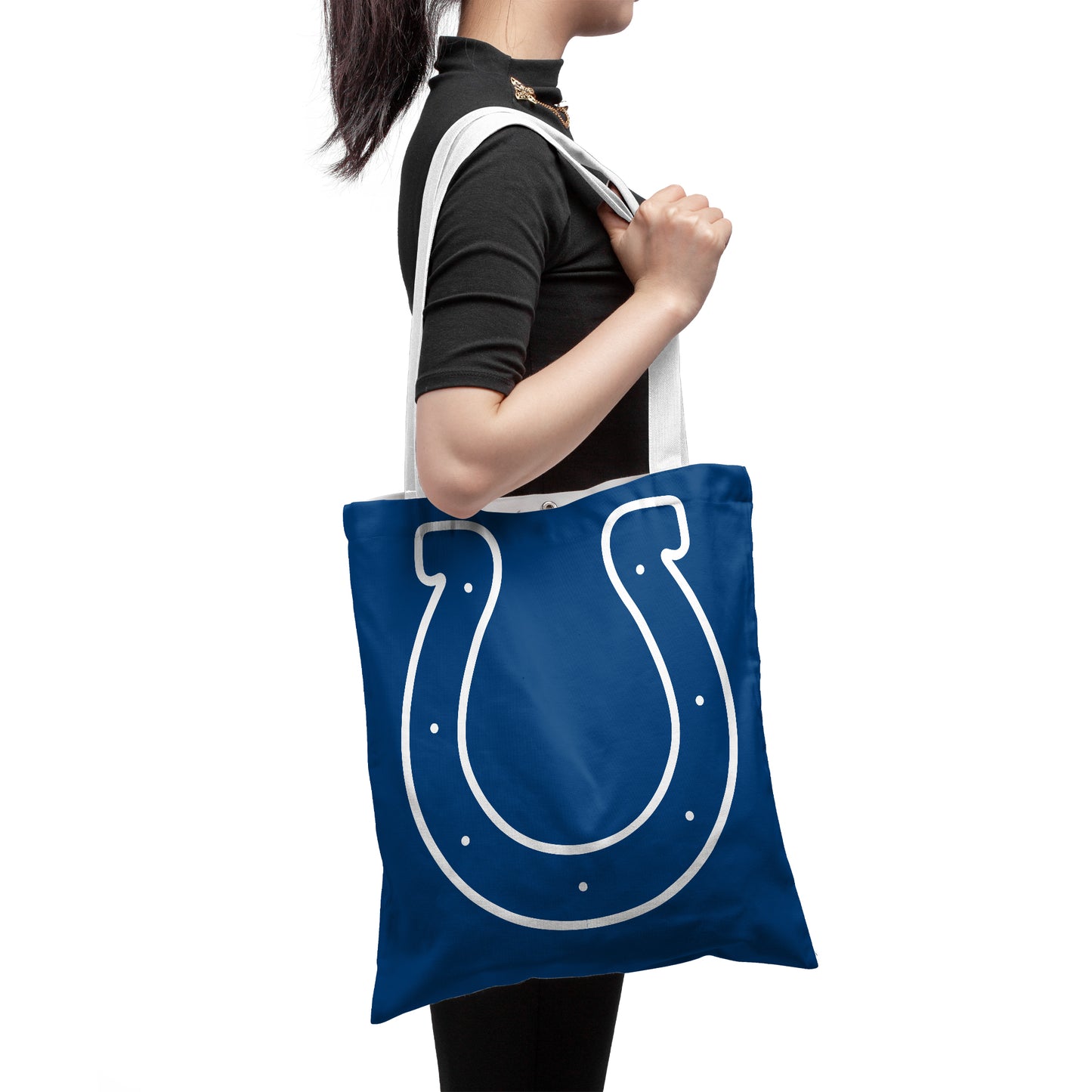 Indianapolis Colts Polyester Canvas Tote Bag – Durable and Stylish