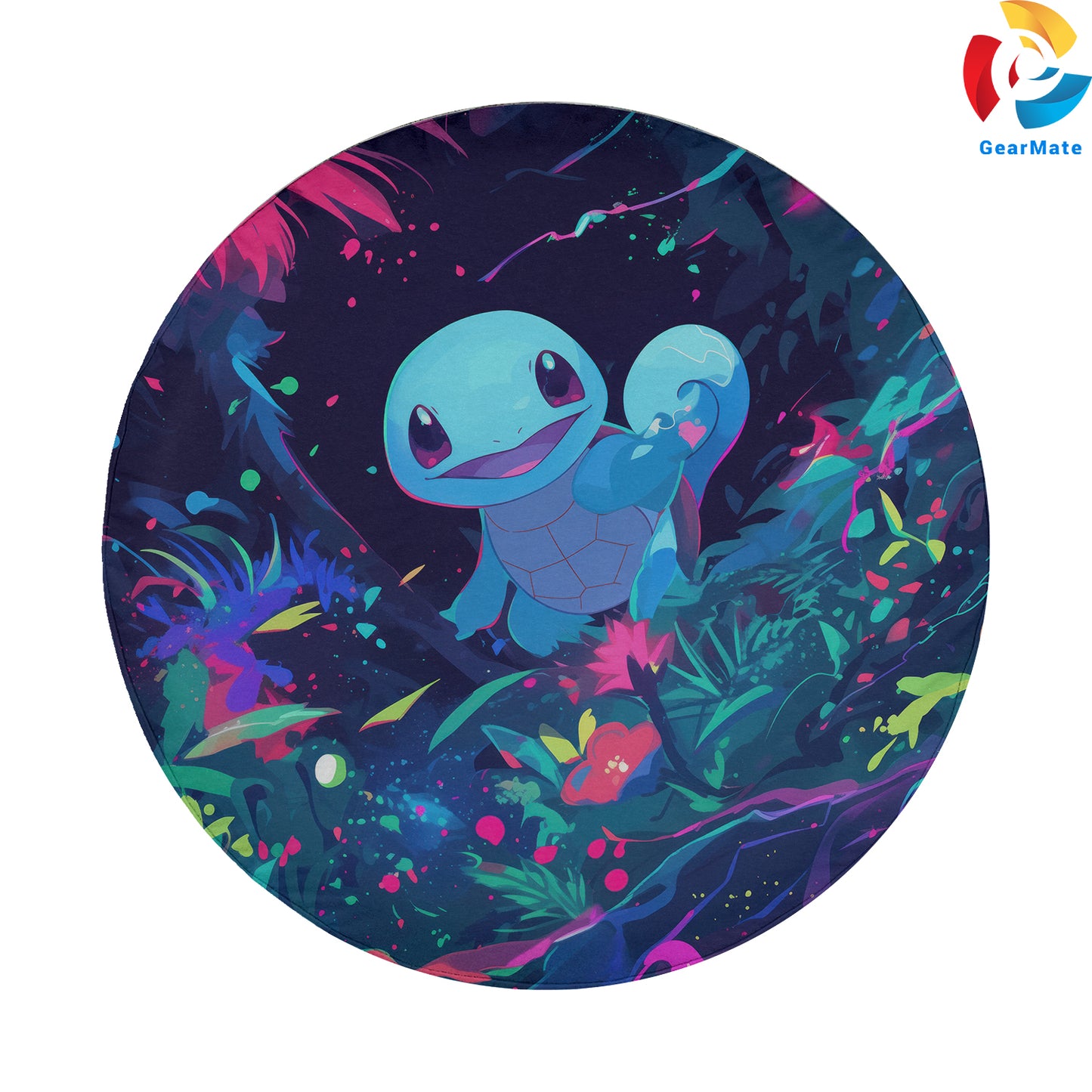 Pokemon Squirtle Anime Spare Tire Cover – Premium Waterproof UV Resistant Protector