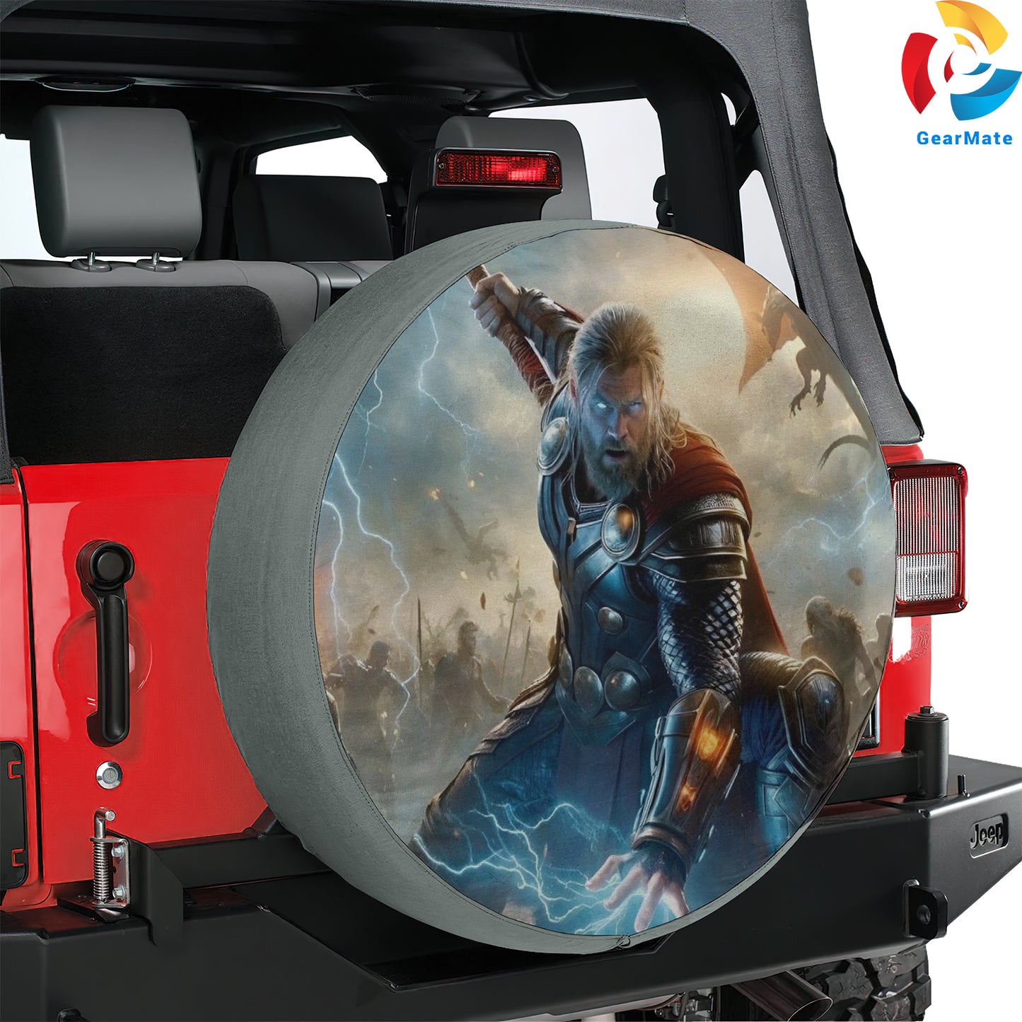 Thor Spare Tire Cover – Premium Waterproof UV Resistant Protector