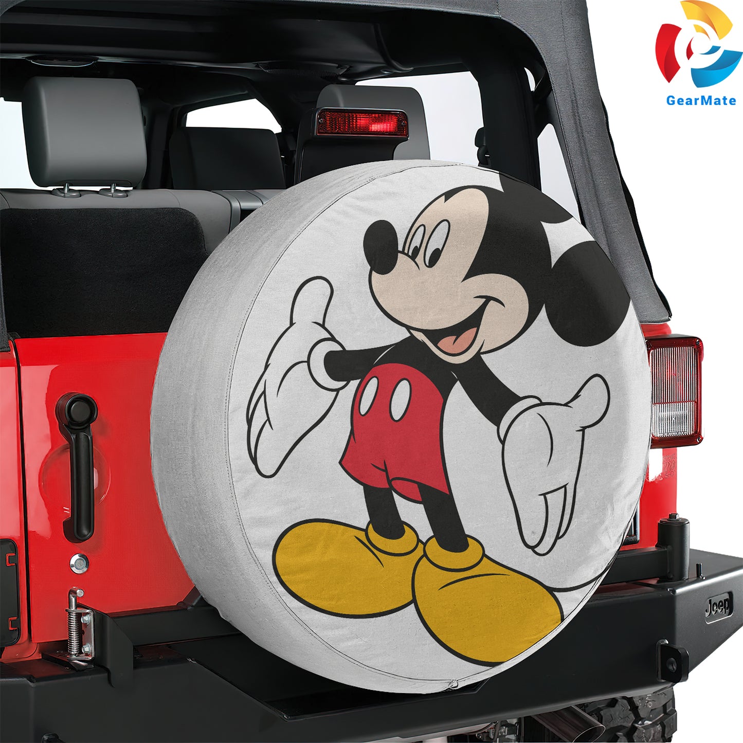 Mickey Mouse Disney Spare Tire Cover – Premium Waterproof UV Resistant Protector