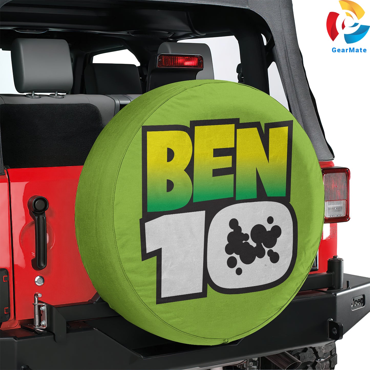 Ben 10 Spare Tire Cover – Premium Waterproof UV Resistant Protector