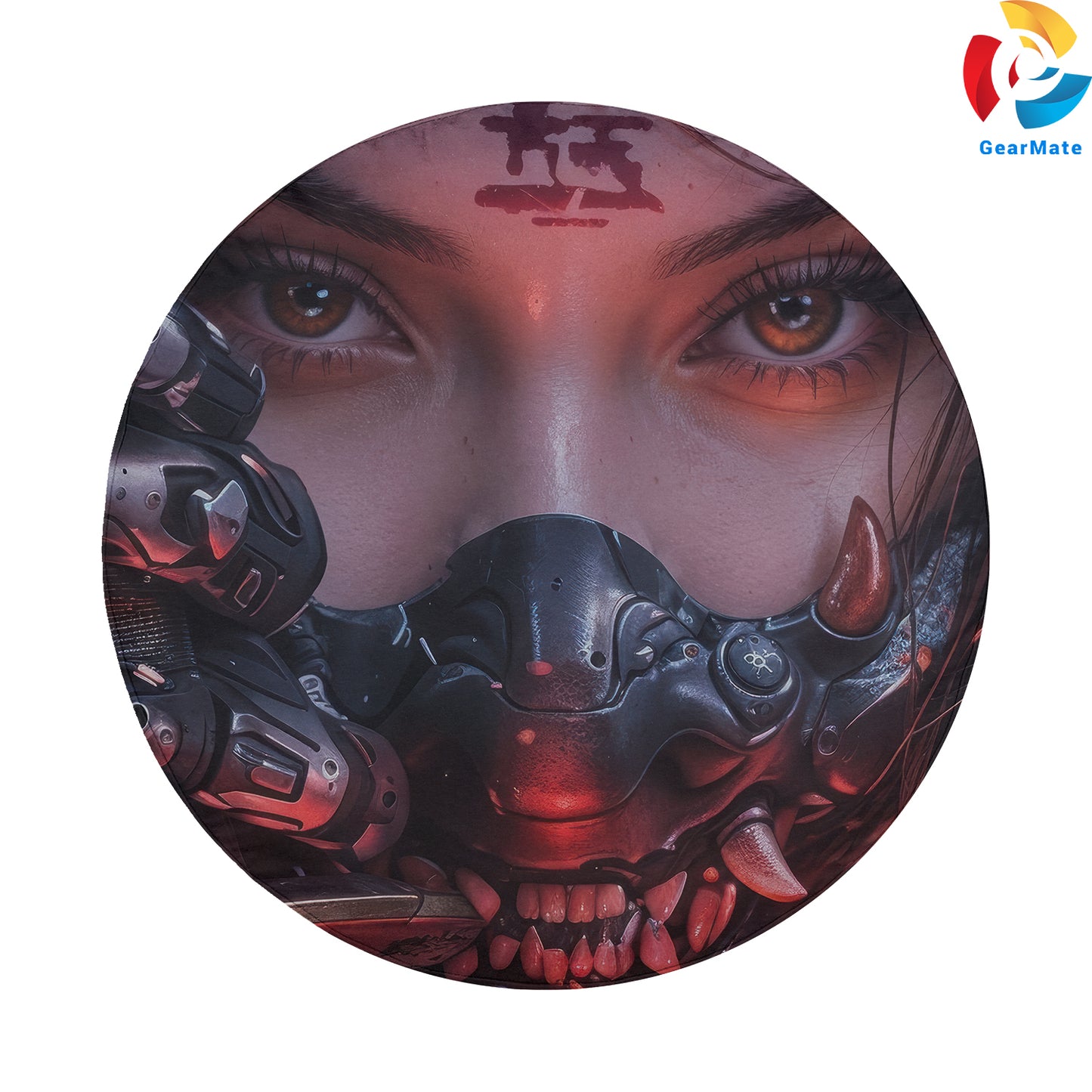 Samurai Girl Katana Spare Tire Cover – Premium Waterproof UV Resistant Protector