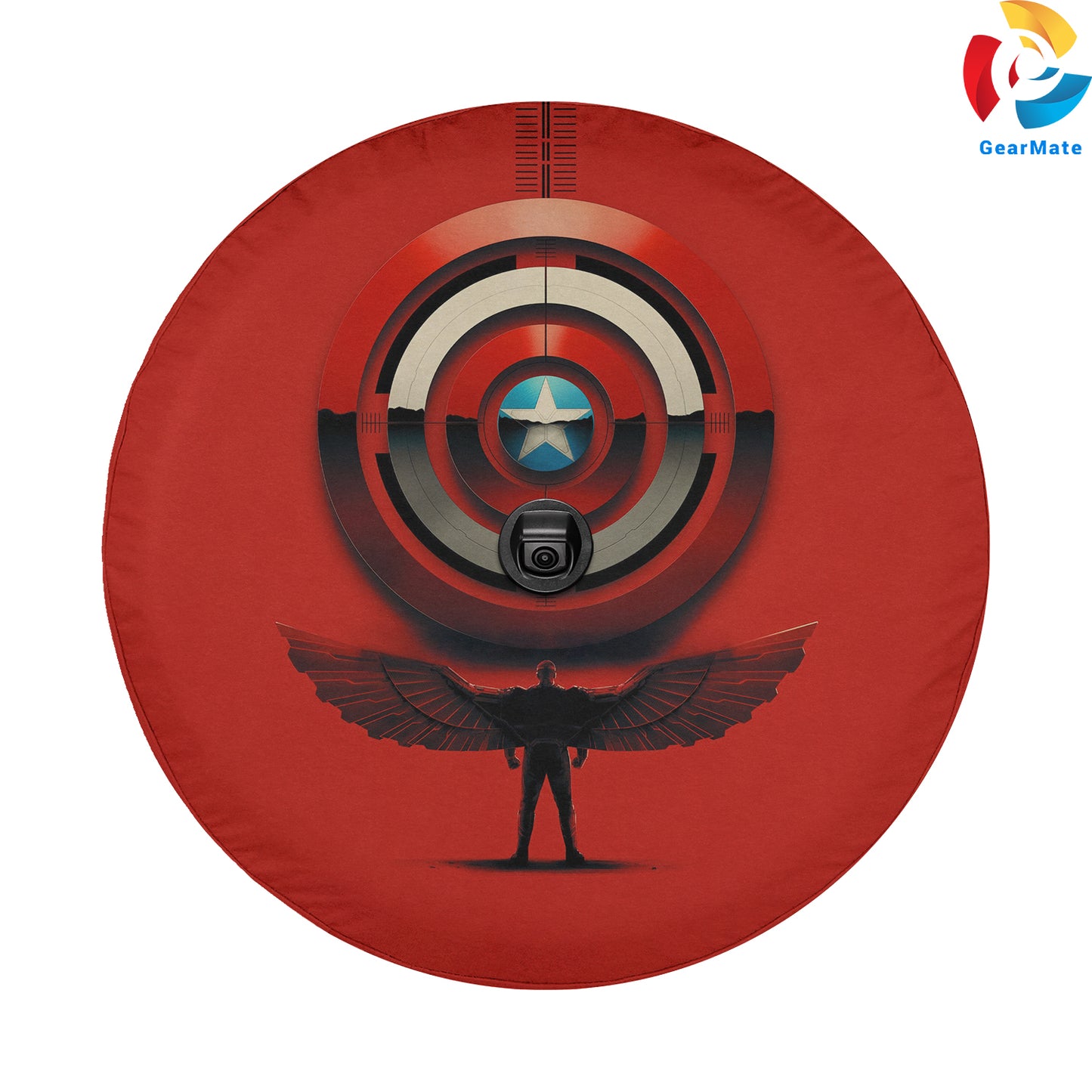 Brave New World Spare Tire Cover – Premium Waterproof UV Resistant Protector