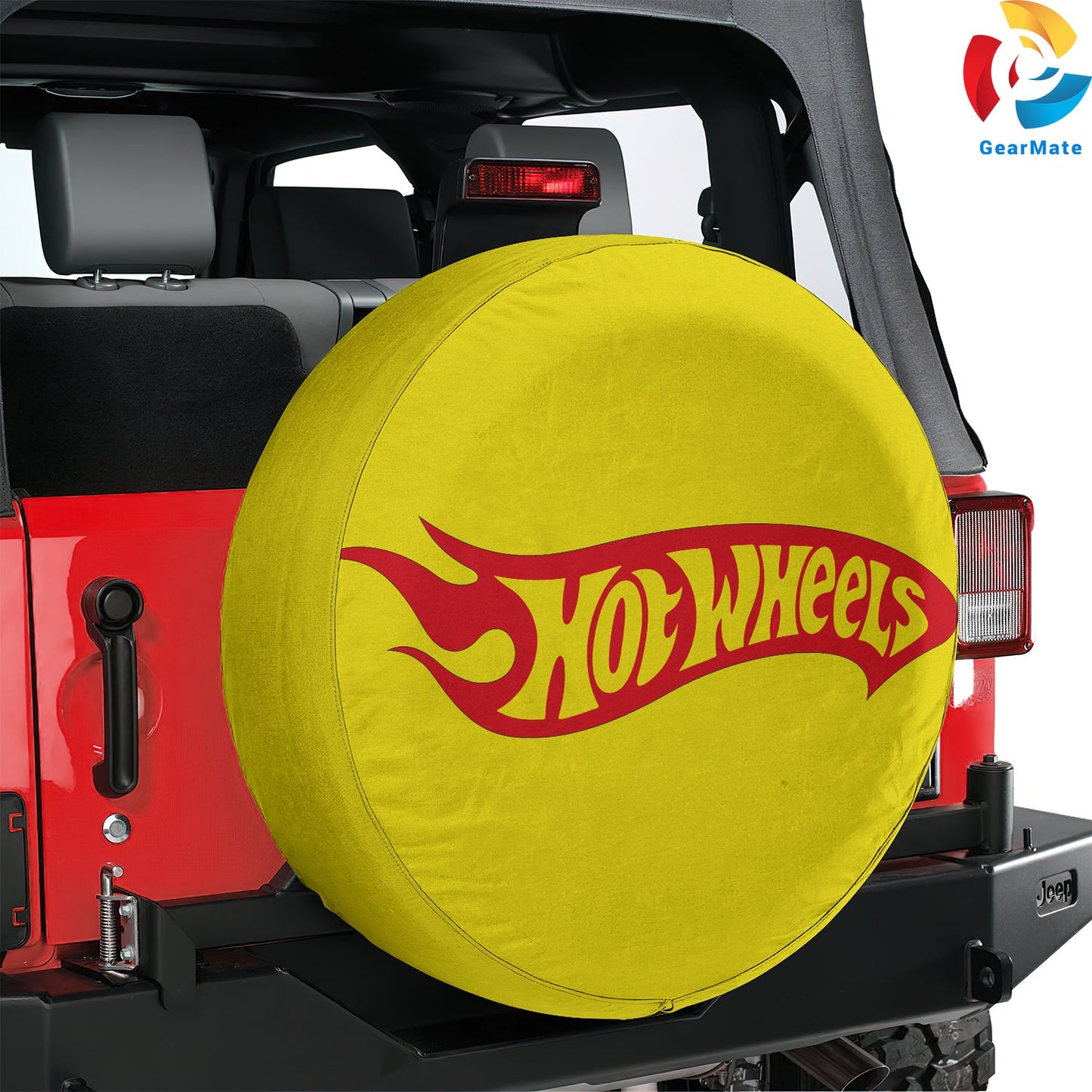 Hot Wheels Spare Tire Cover – Premium Waterproof UV Resistant Protector