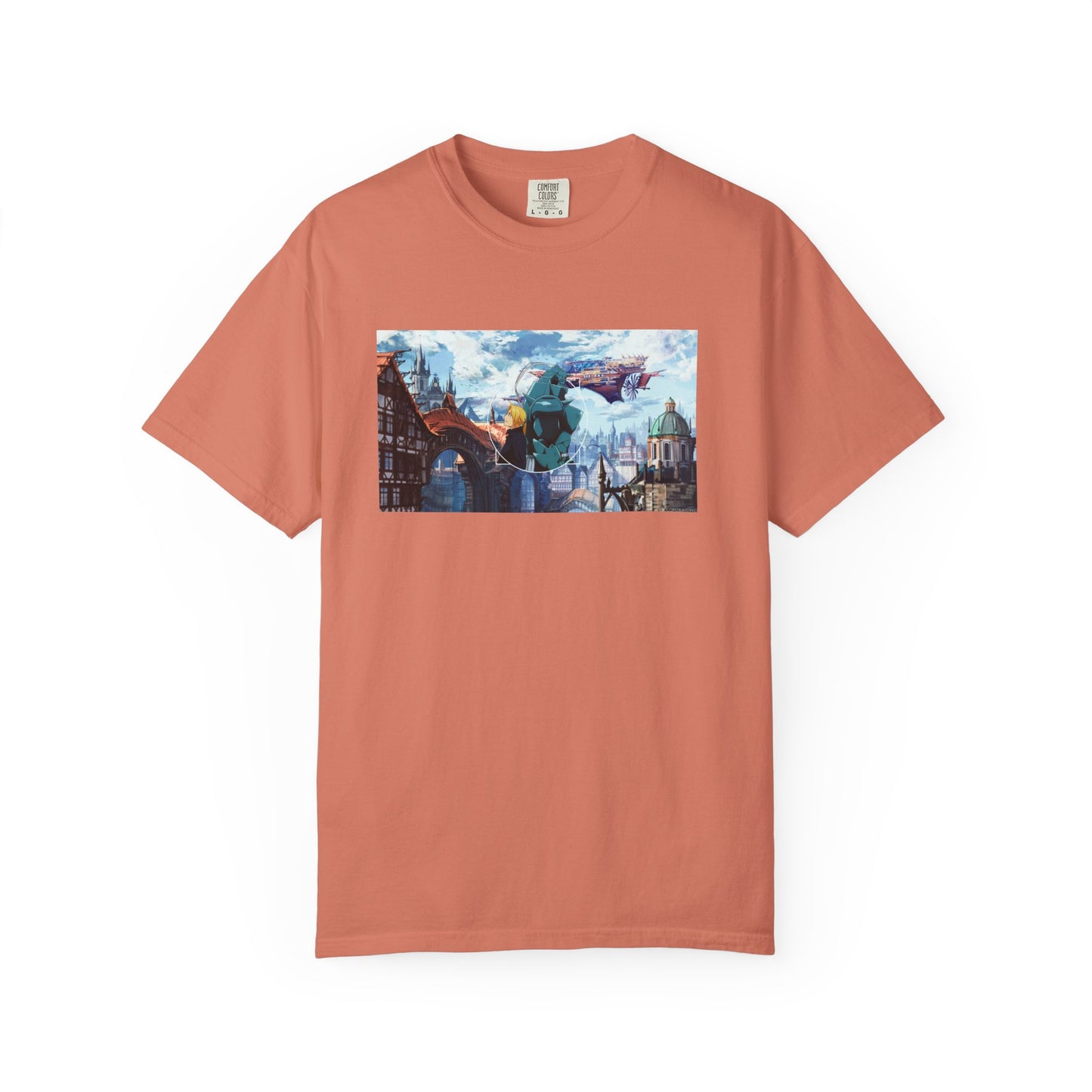 Fullmetal Alchemist Alphonse Elric Garment-Dyed T-Shirt – Premium Cotton Tee