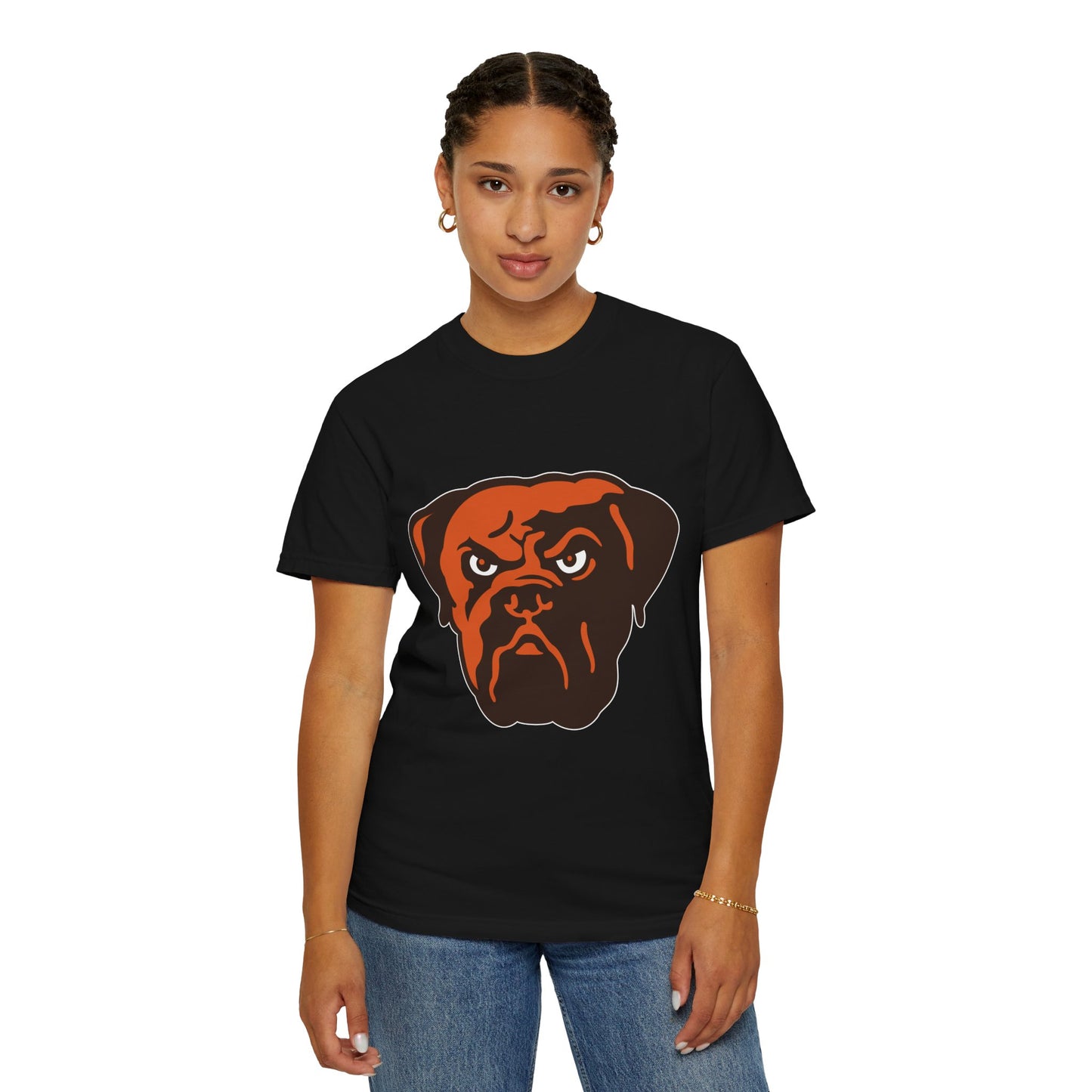 Cleveland Browns Collectibles Garment-Dyed T-Shirt – Premium Cotton Tee for Customization