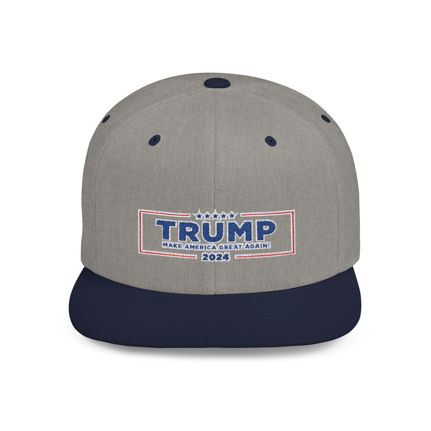 Trump Make America Great Again 2024 Flat Bill Snapback – Lightweight, Custom Fit, Premium Quality