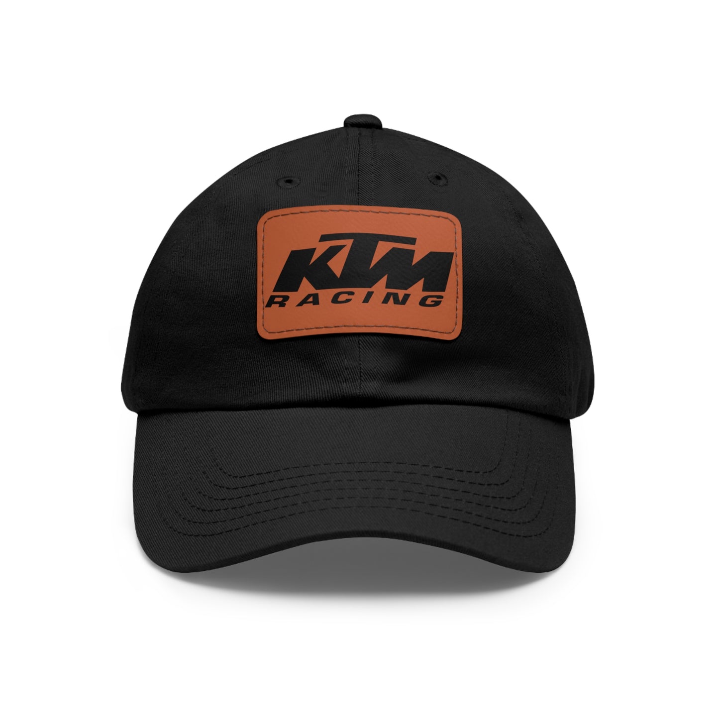 Dad Leather Patch Hat KTM Racing – Timeless Style, Perfect Fit