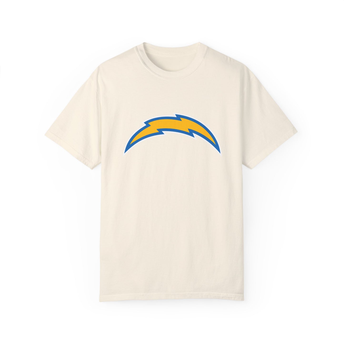 Los Angeles Chargers Team Merch Garment-Dyed T-Shirt – Premium Cotton Tee for Customization