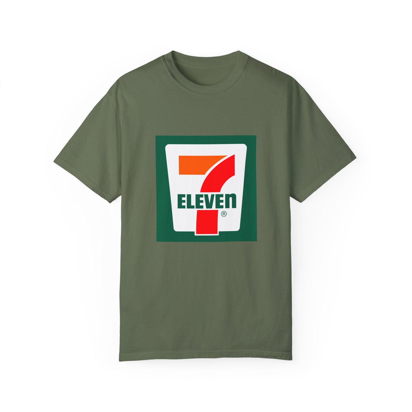 7 Eleven Garment-Dyed T-Shirt – Premium Cotton Tee for Customization