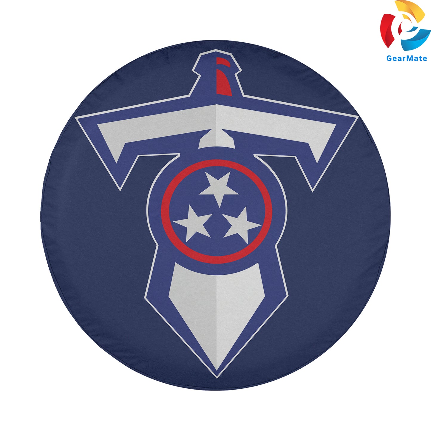 Tennessee Titans NFL Spare Tire Cover – Premium Waterproof UV-Resistant Protector