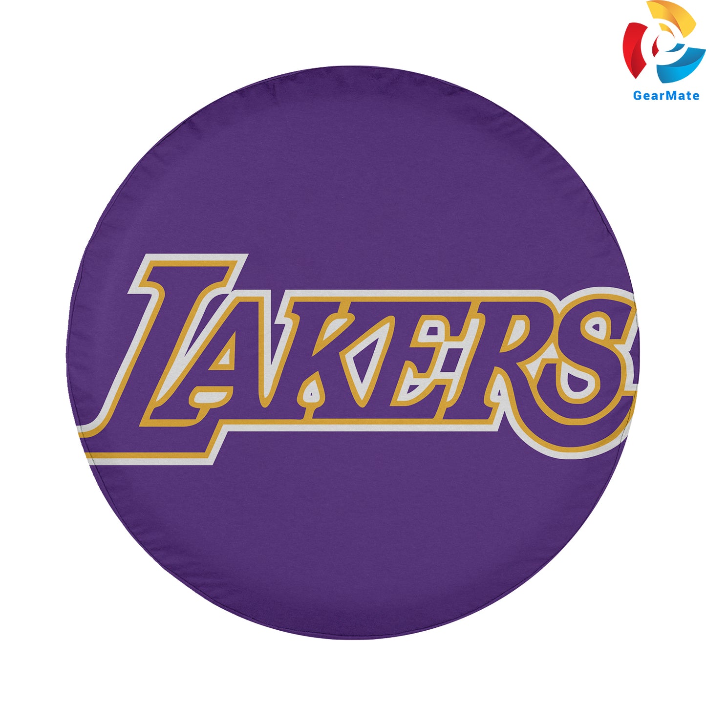 LA Lakers Nation Spare Tire Cover – Premium Waterproof UV-Resistant Protector