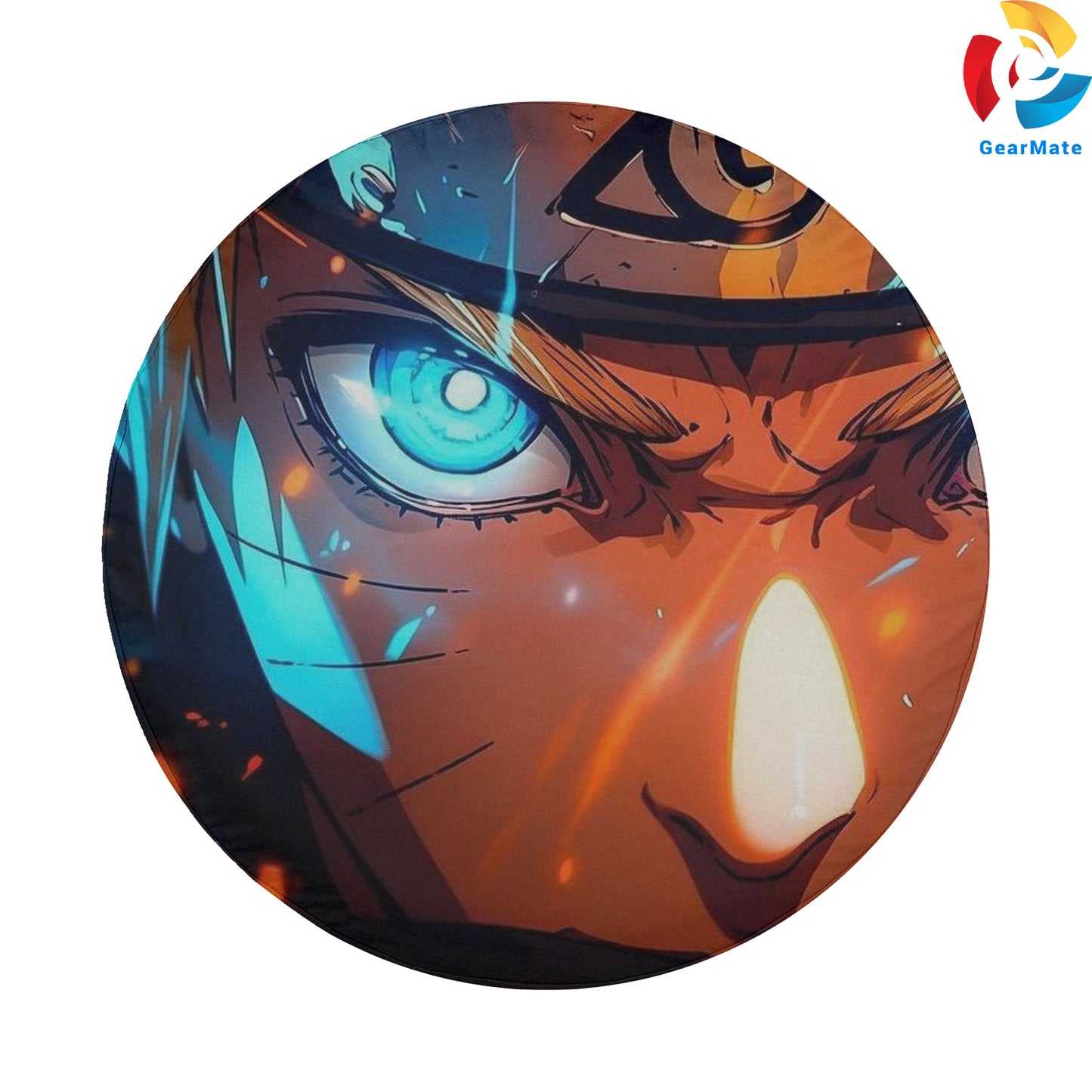 Naruto Uzumaki Naruto Ninja Academy Spare Tire Cover – Premium Waterproof UV-Resistant Protector