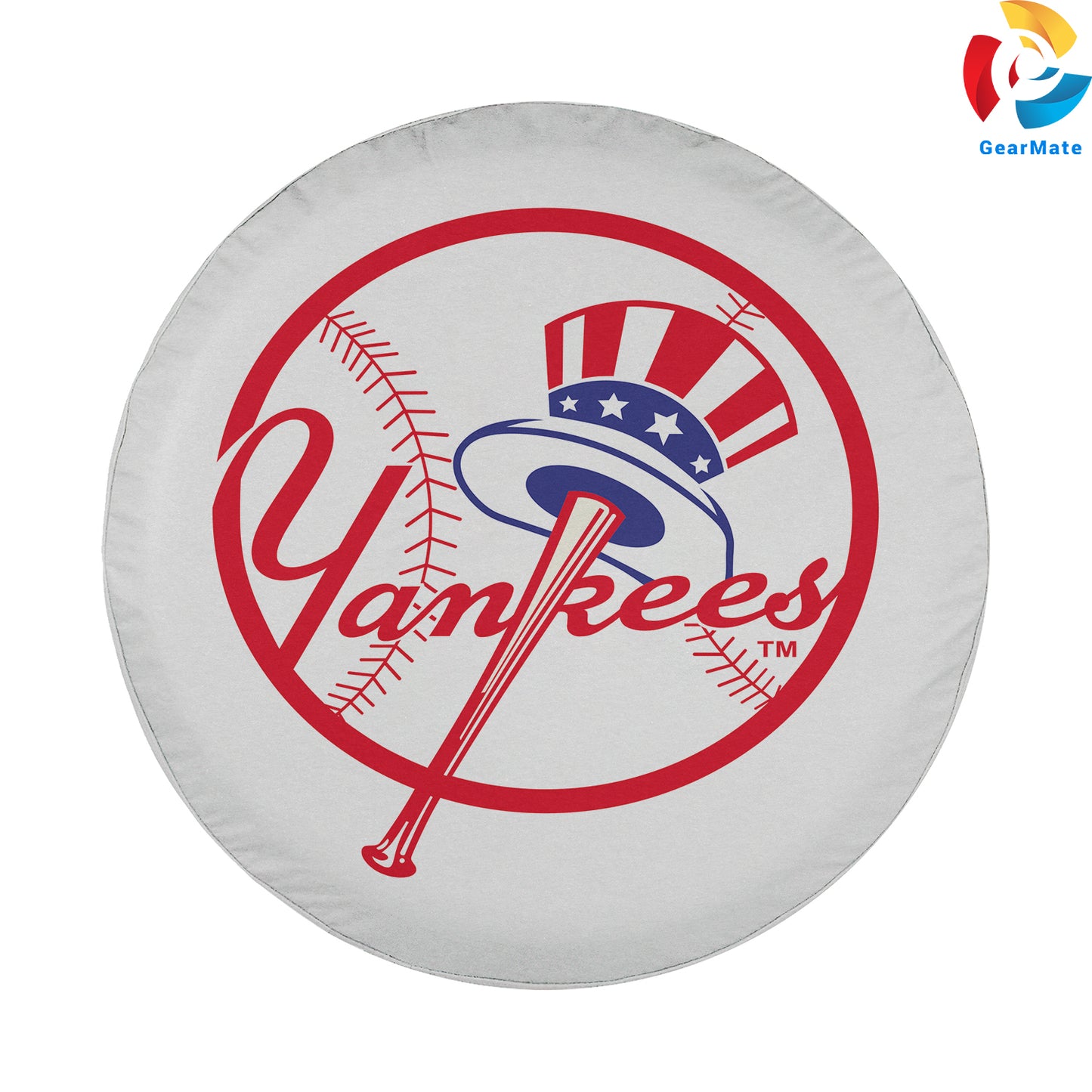 New York Yankees Ball Park Vibes Spare Tire Cover – Premium Waterproof UV-Resistant Protector