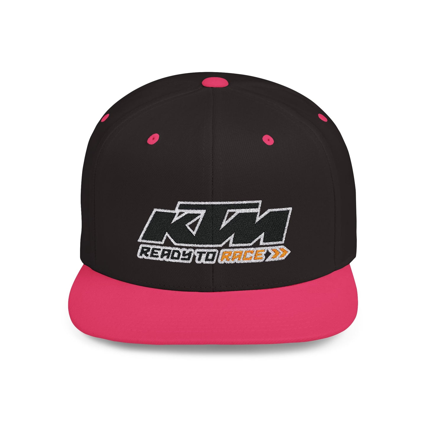 KTM Ready to Race Flat Bill Snapback – Lightweight, Custom Fit, Premium Quality