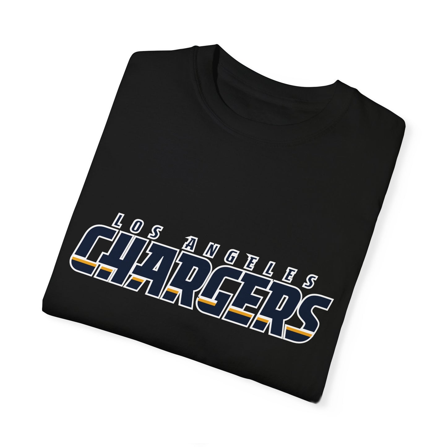 Los Angeles Chargers Gear Garment-Dyed T-Shirt – Premium Cotton Tee for Customization