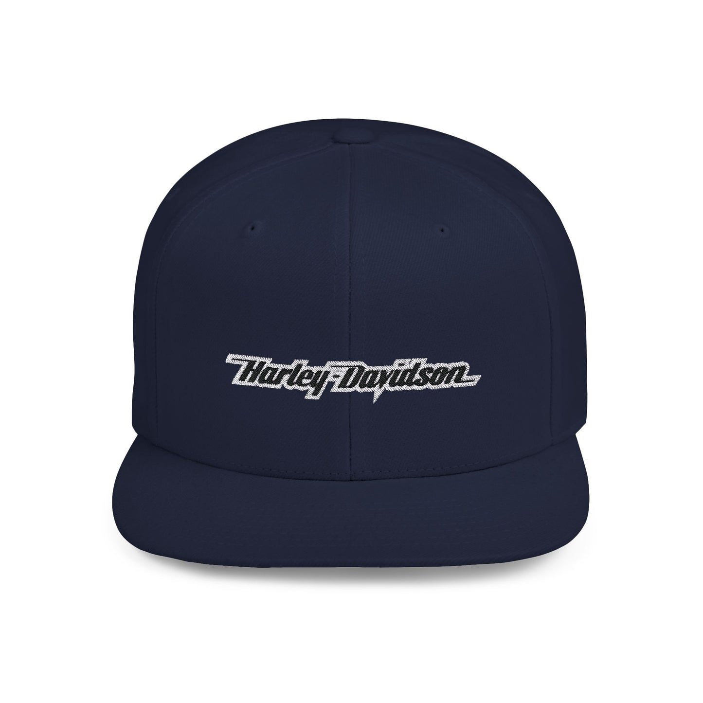 Harley Davidson Flat Bill Snapback – Lightweight, Custom Fit, Premium Quality