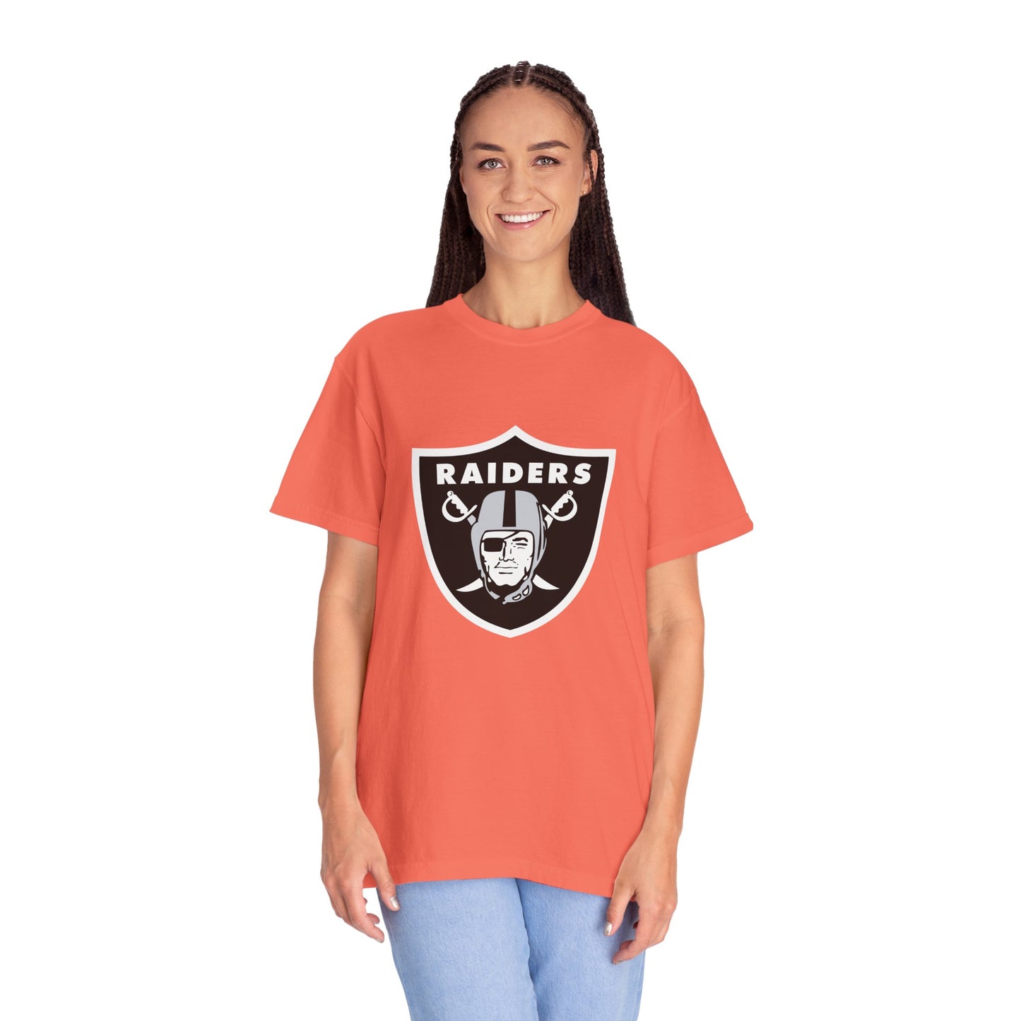 Las Vegas Raiders Gameday Essentials Garment-Dyed T-Shirt – Premium Cotton Tee for Customization