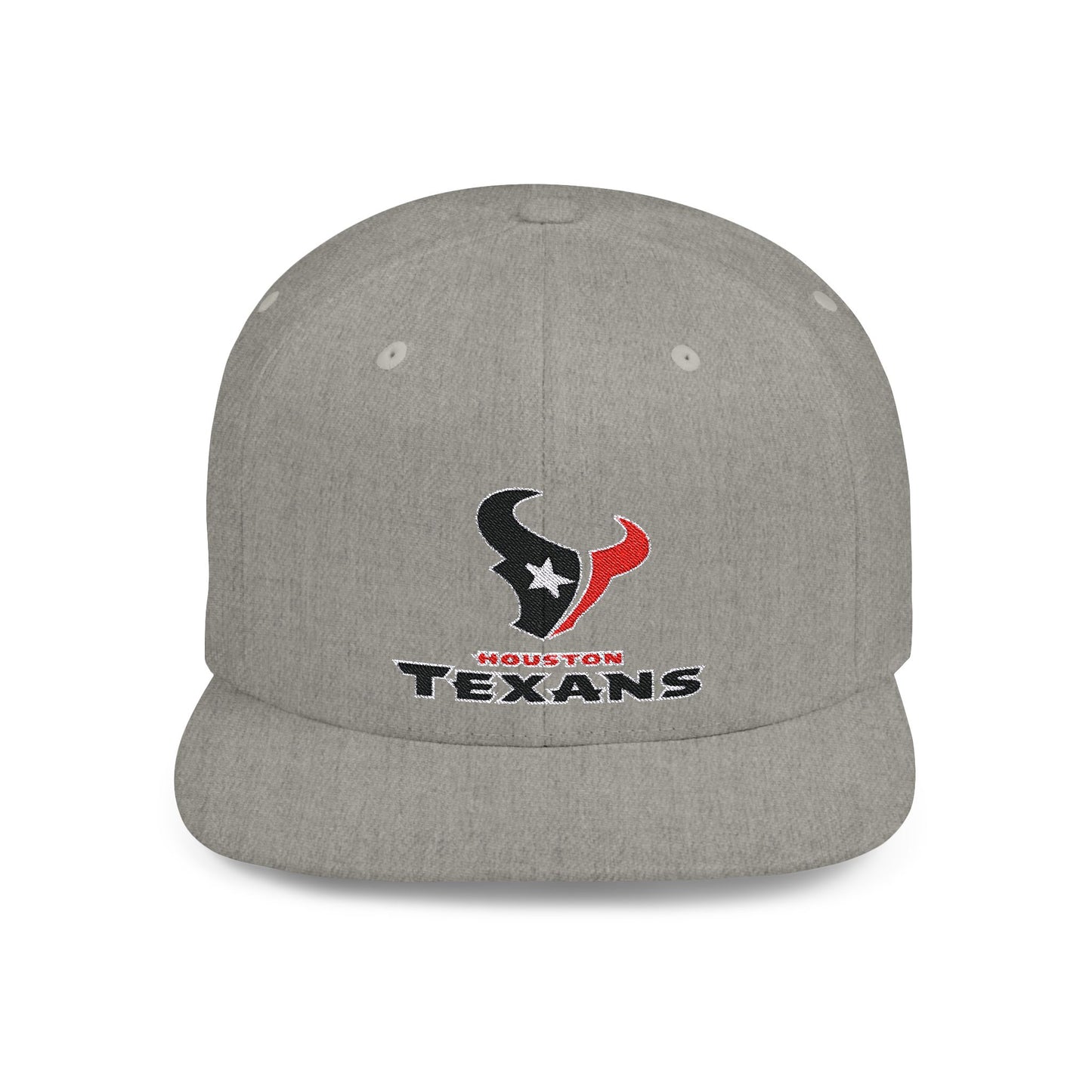 Houston Texans Flat Bill Snapback – Lightweight, Custom Fit, Premium Quality