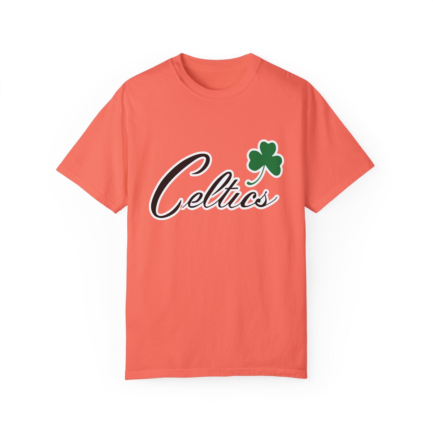 Boston Celtics Game Day Vibes Style Garment-Dyed T-Shirt – Premium Cotton Tee for Customization