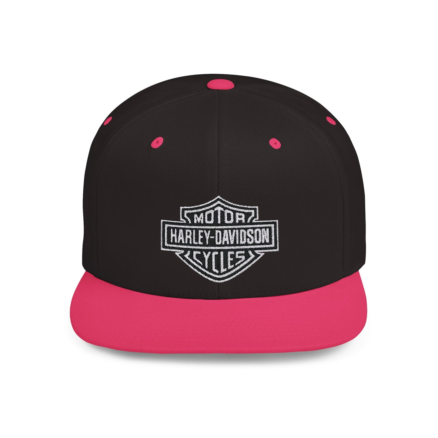 Harley Davidson Flat Bill Snapback – Lightweight, Custom Fit, Premium Quality