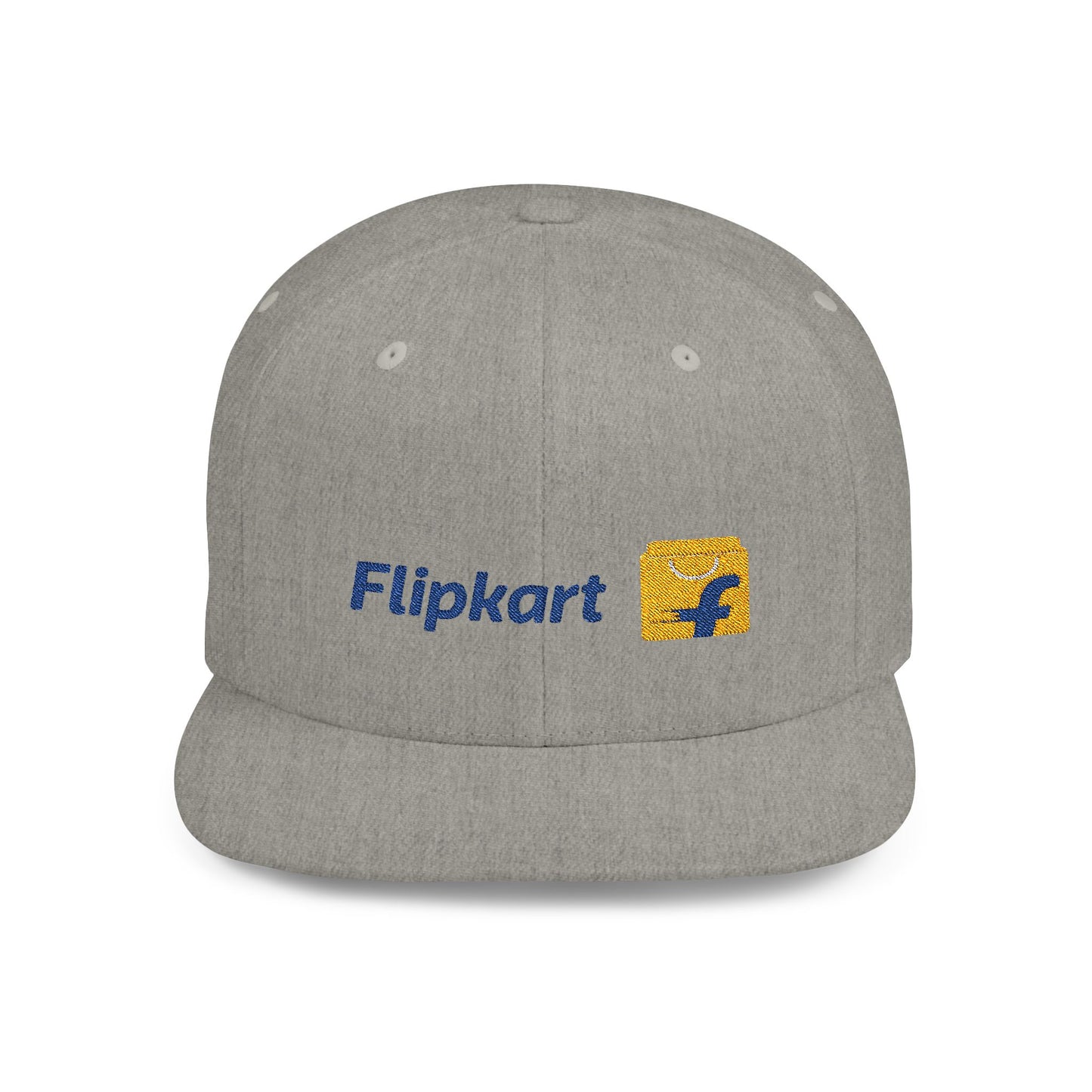 Flipkart Flat Bill Snapback – Lightweight, Custom Fit, Premium Quality