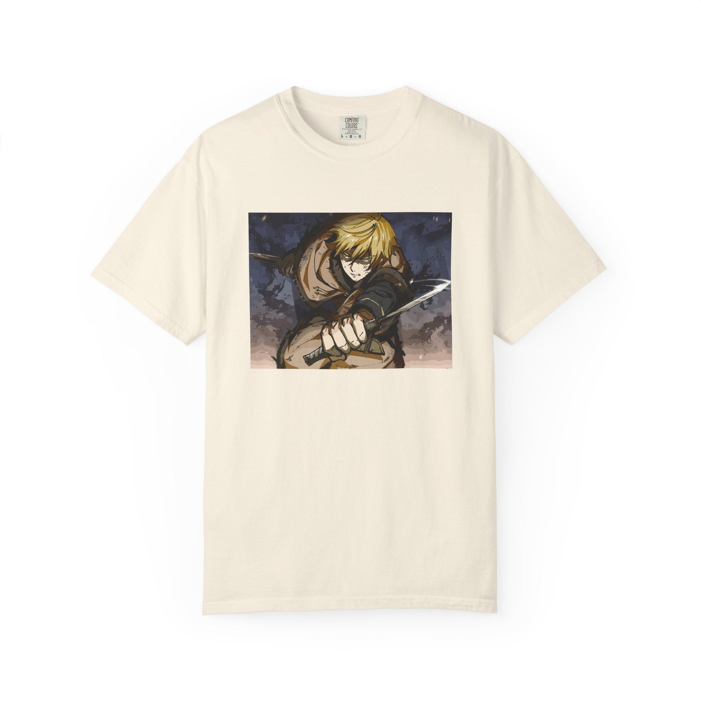 Vinland Saga Thorfinn 5K Garment-Dyed T-Shirt – Premium Cotton Tee