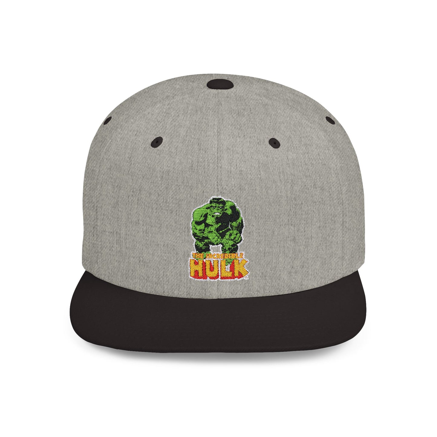 The Incredible Hulk Flat Bill Snapback – Lightweight, Custom Fit, Premium Quality