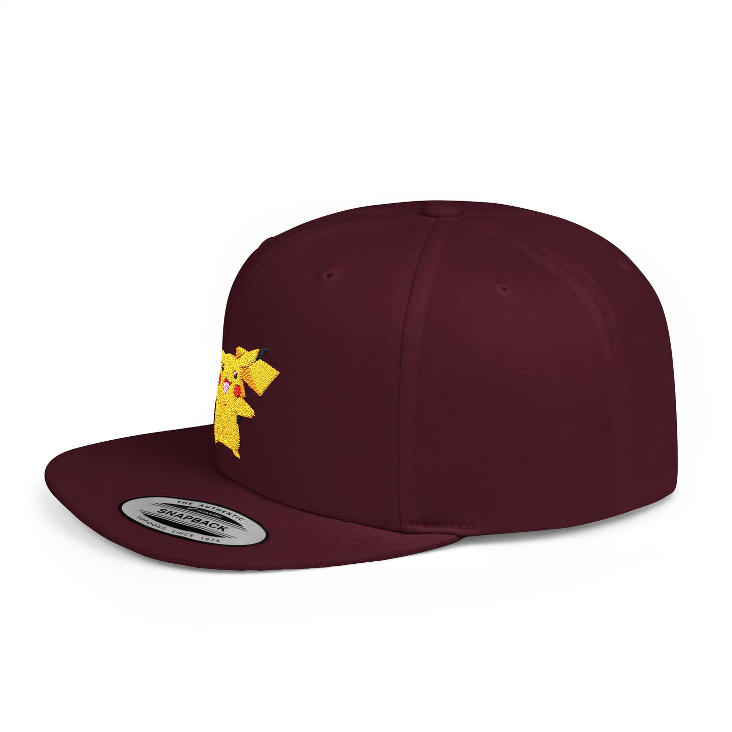 Pokemon Flat Bill Snapback – Lightweight, Custom Fit, Premium Quality