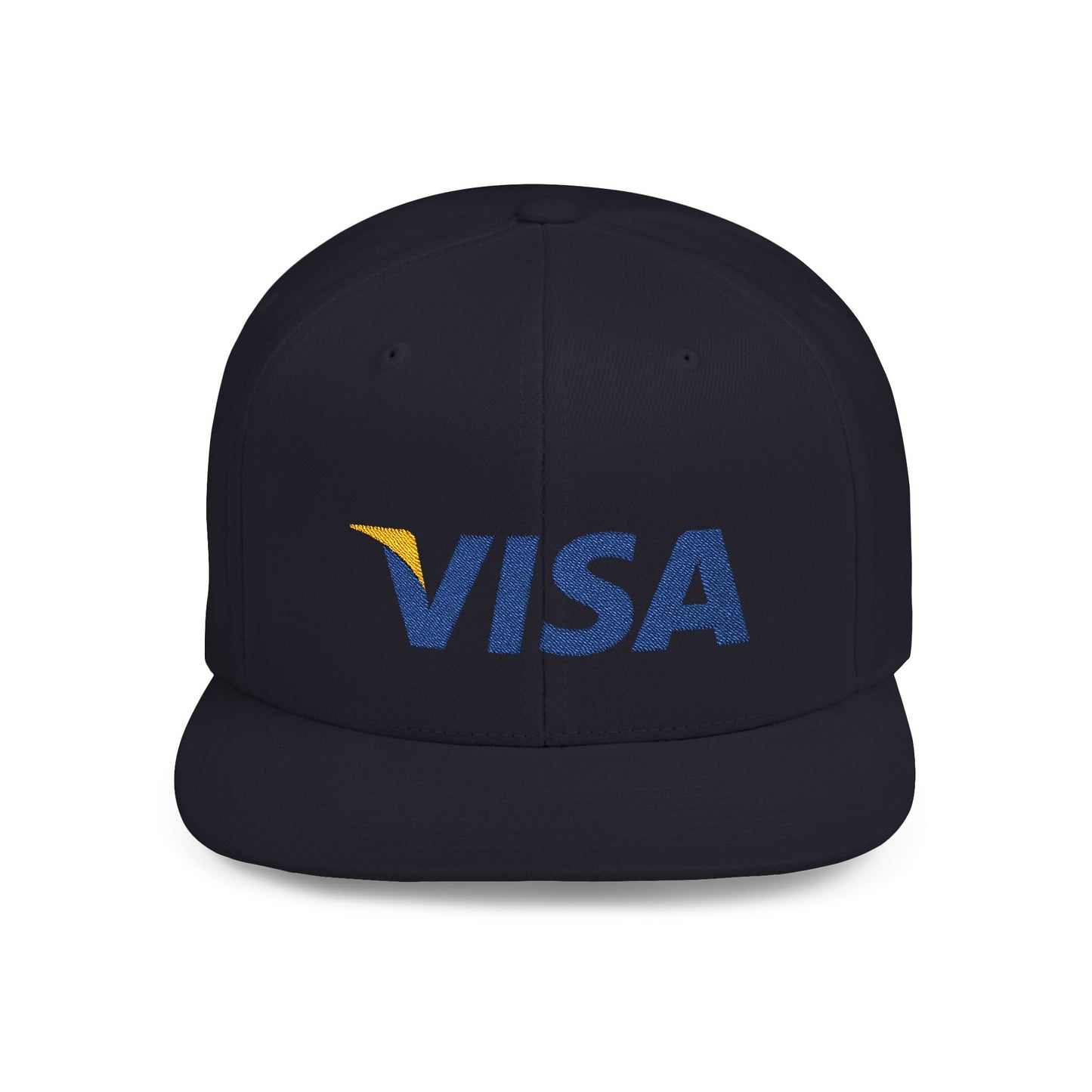 Visa Flat Bill Snapback – Lightweight, Custom Fit, Premium Quality