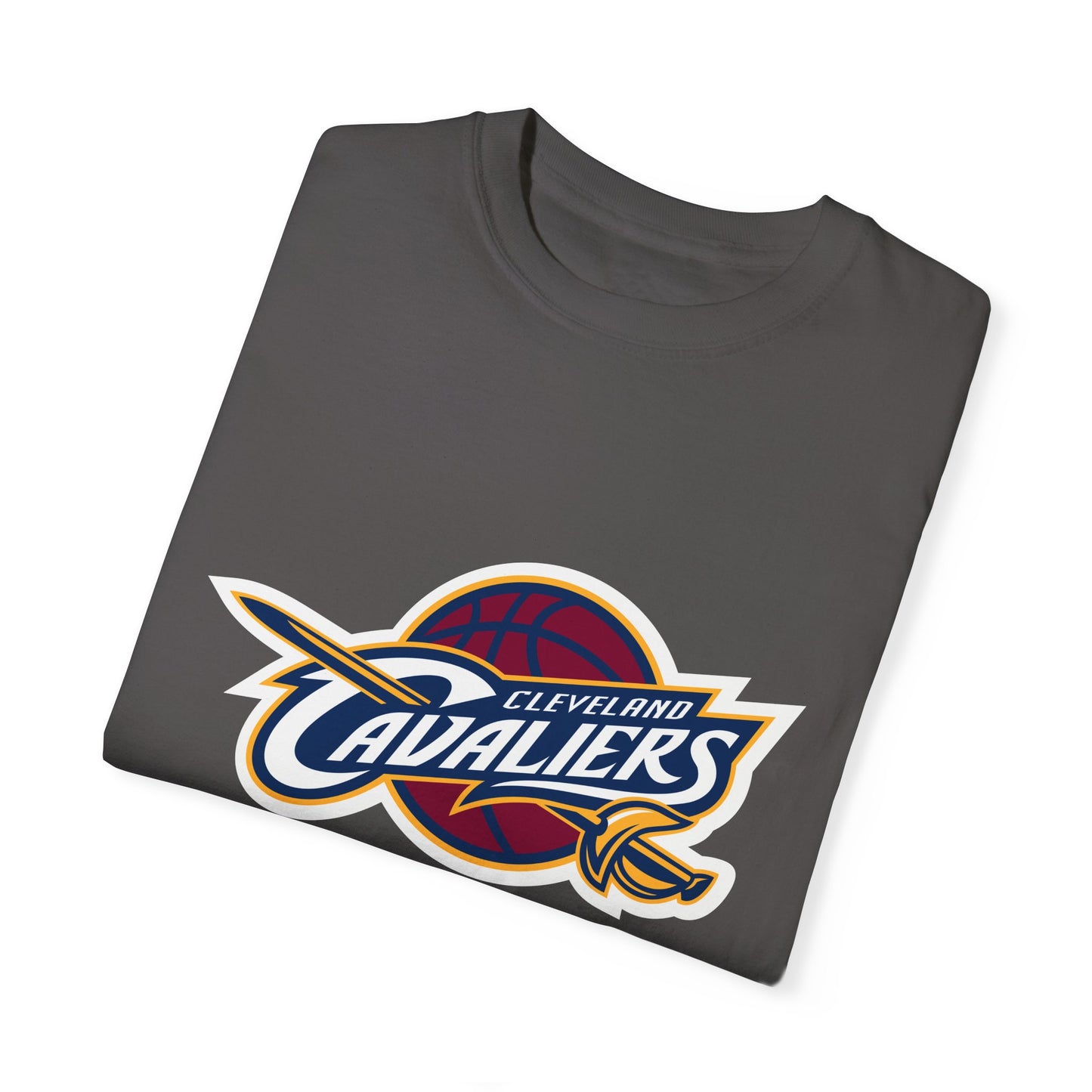 Cleveland Cavaliers Hoop Lifestyle Garment-Dyed T-Shirt – Premium Cotton Tee for Customization