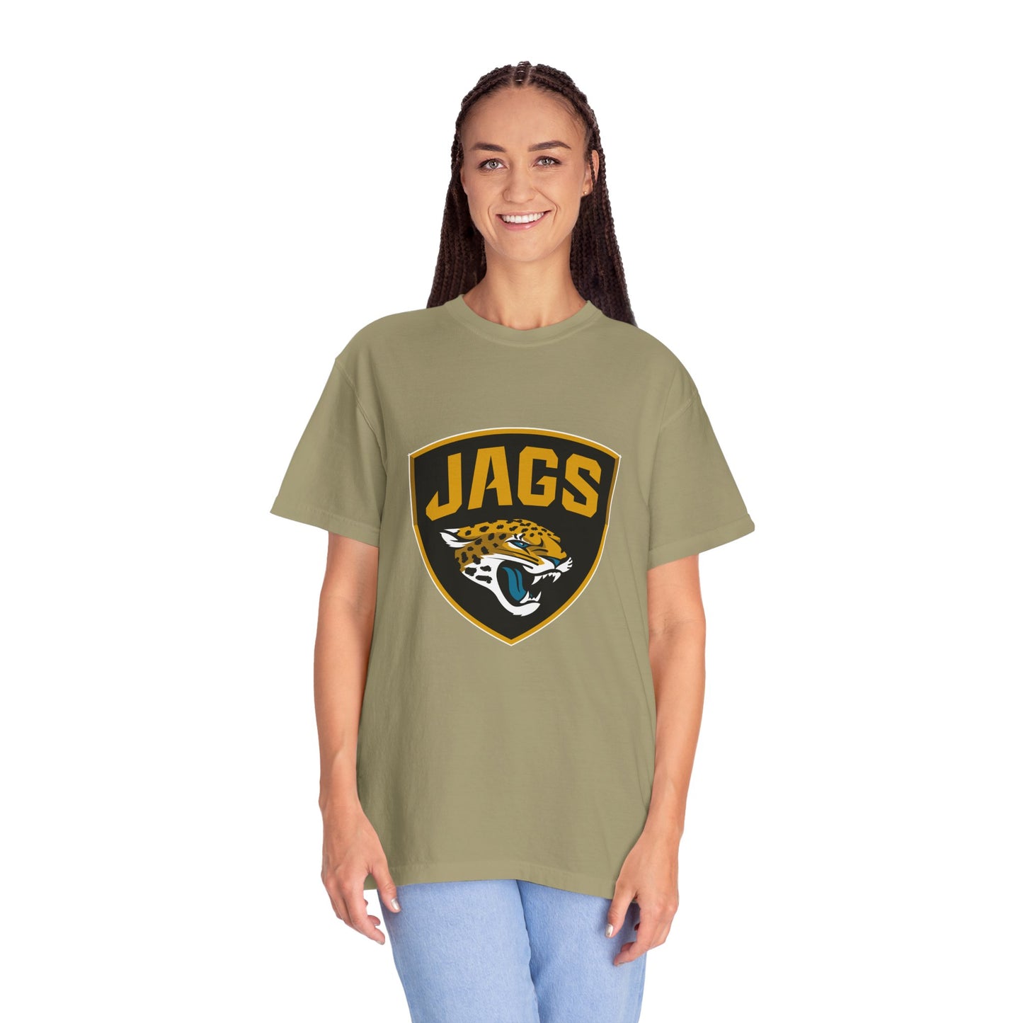 Jacksonville Jaguars Collectibles Garment-Dyed T-Shirt – Premium Cotton Tee for Customization