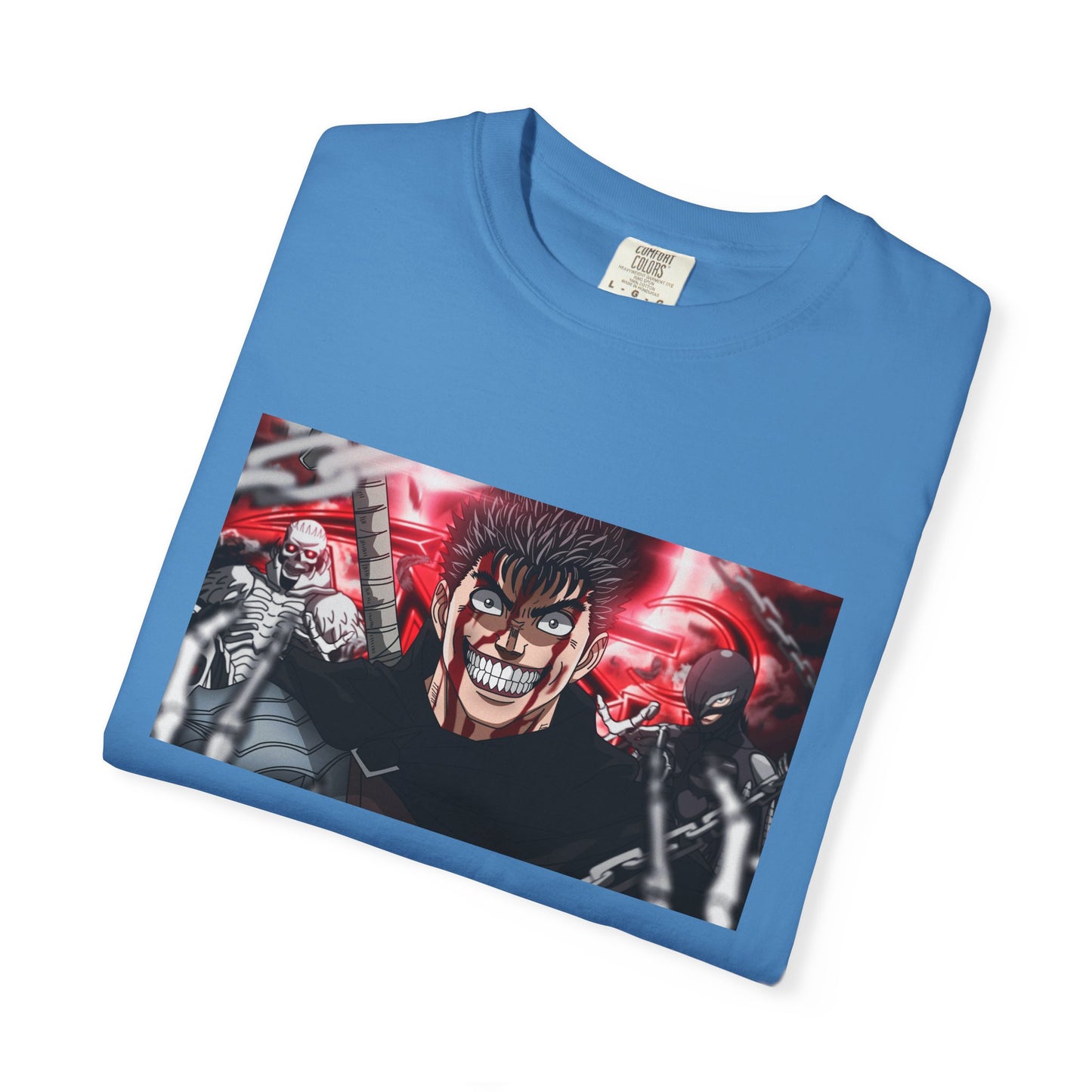 Berserk Fan Art Garment-Dyed T-Shirt – Premium Cotton Tee for Customization