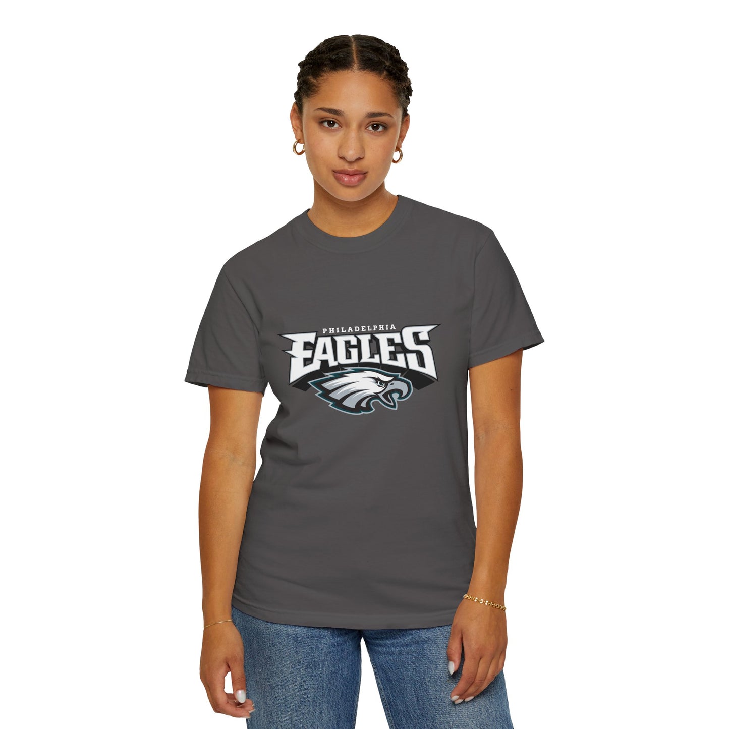 Philadelphia Eagles Fan Gifts Garment-Dyed T-Shirt – Premium Cotton Tee for Customization