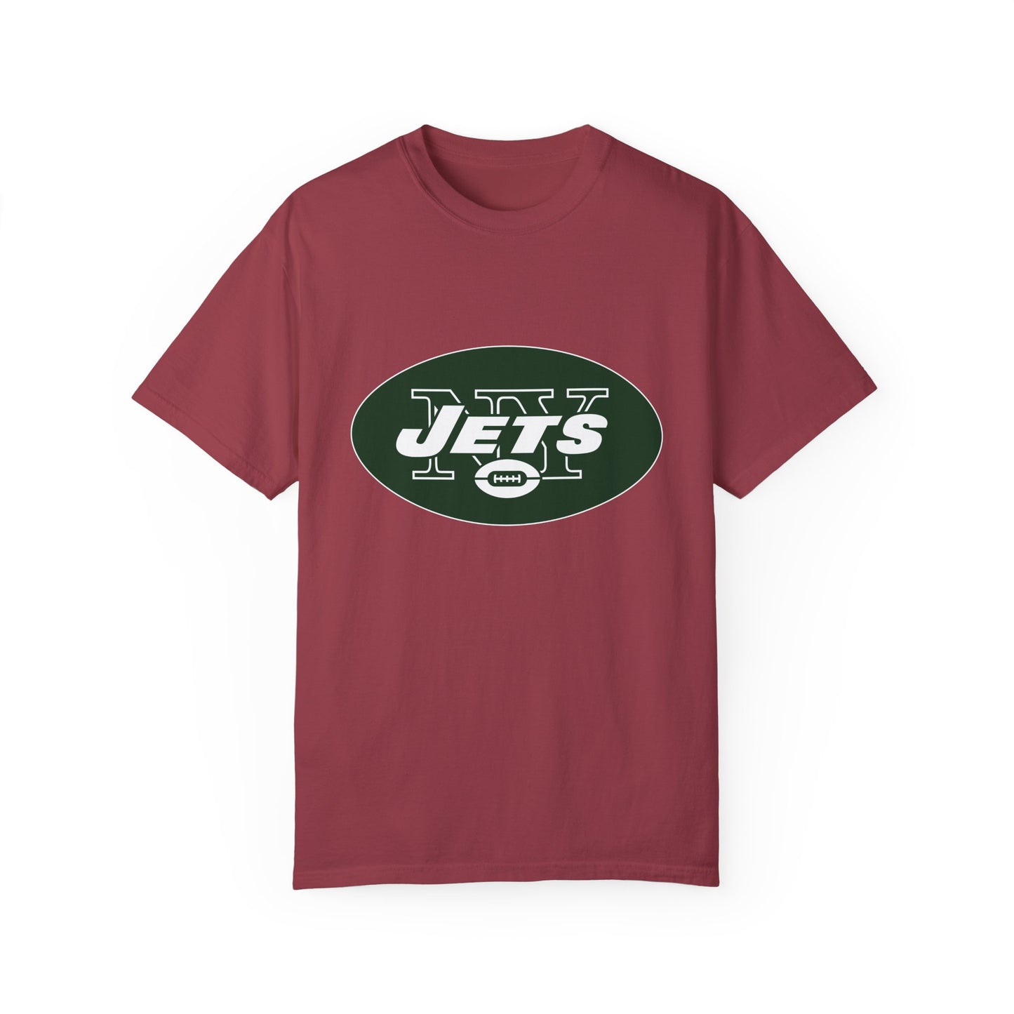 New York Jets Football Products Garment-Dyed T-Shirt – Premium Cotton Tee for Customization