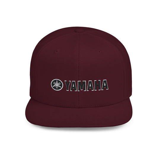 Yamaha Flat Bill Snapback – Lightweight, Custom Fit, Premium Quality