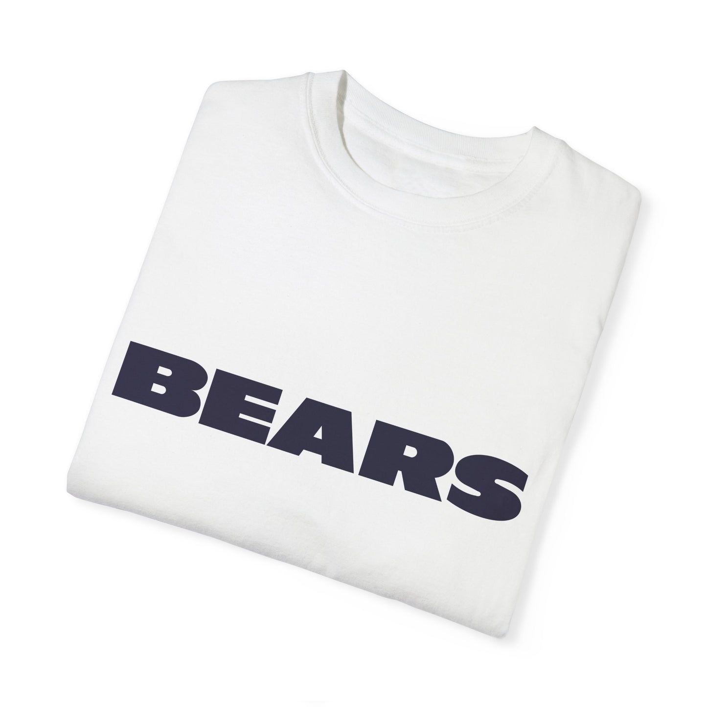 Chicago Bears Nation Garment-Dyed T-Shirt – Premium Cotton Tee for Customization