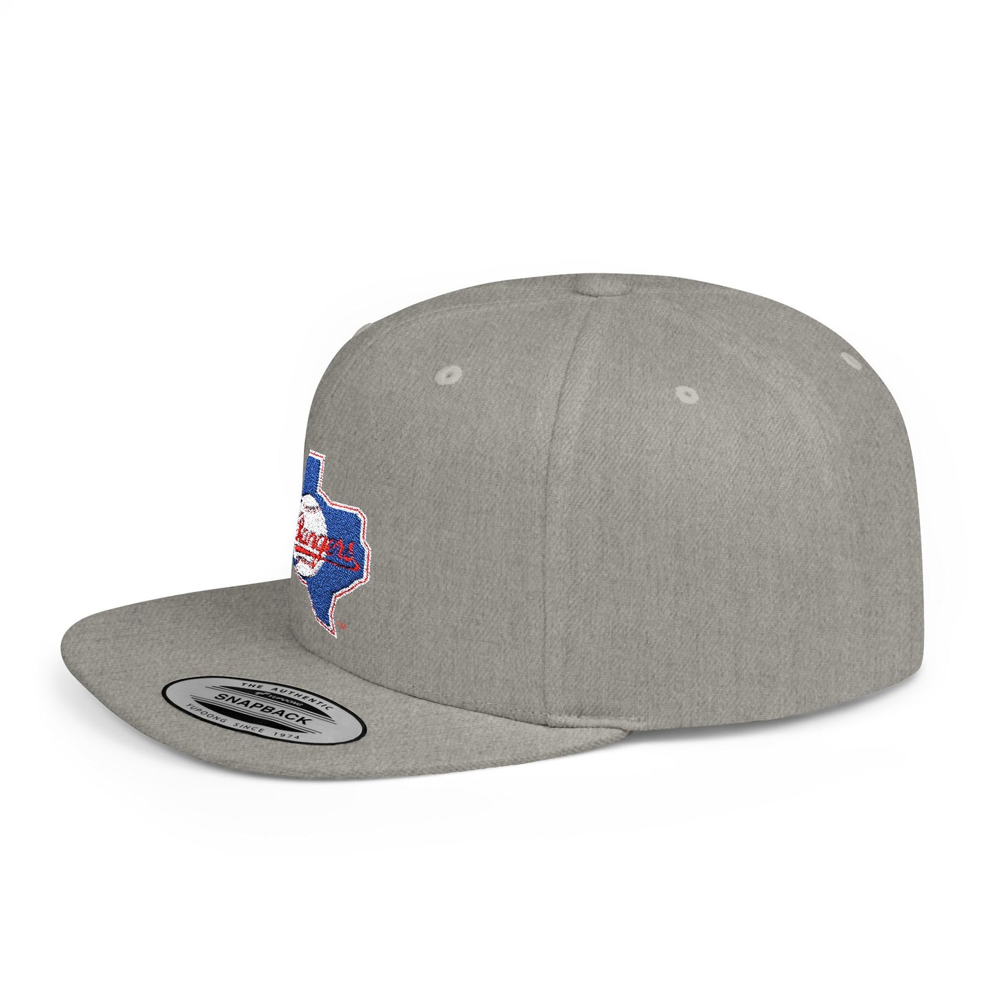 Texas Rangers Forever Flat Bill Snapback – Lightweight, Custom Fit, Premium Quality