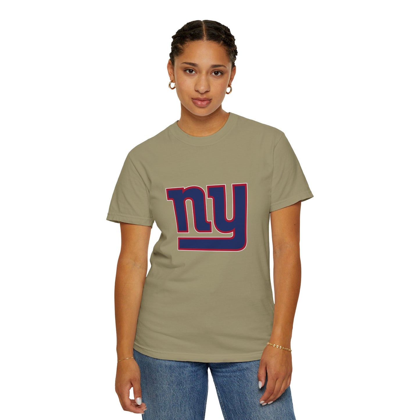 New York Giants Nation Garment-Dyed T-Shirt – Premium Cotton Tee for Customization