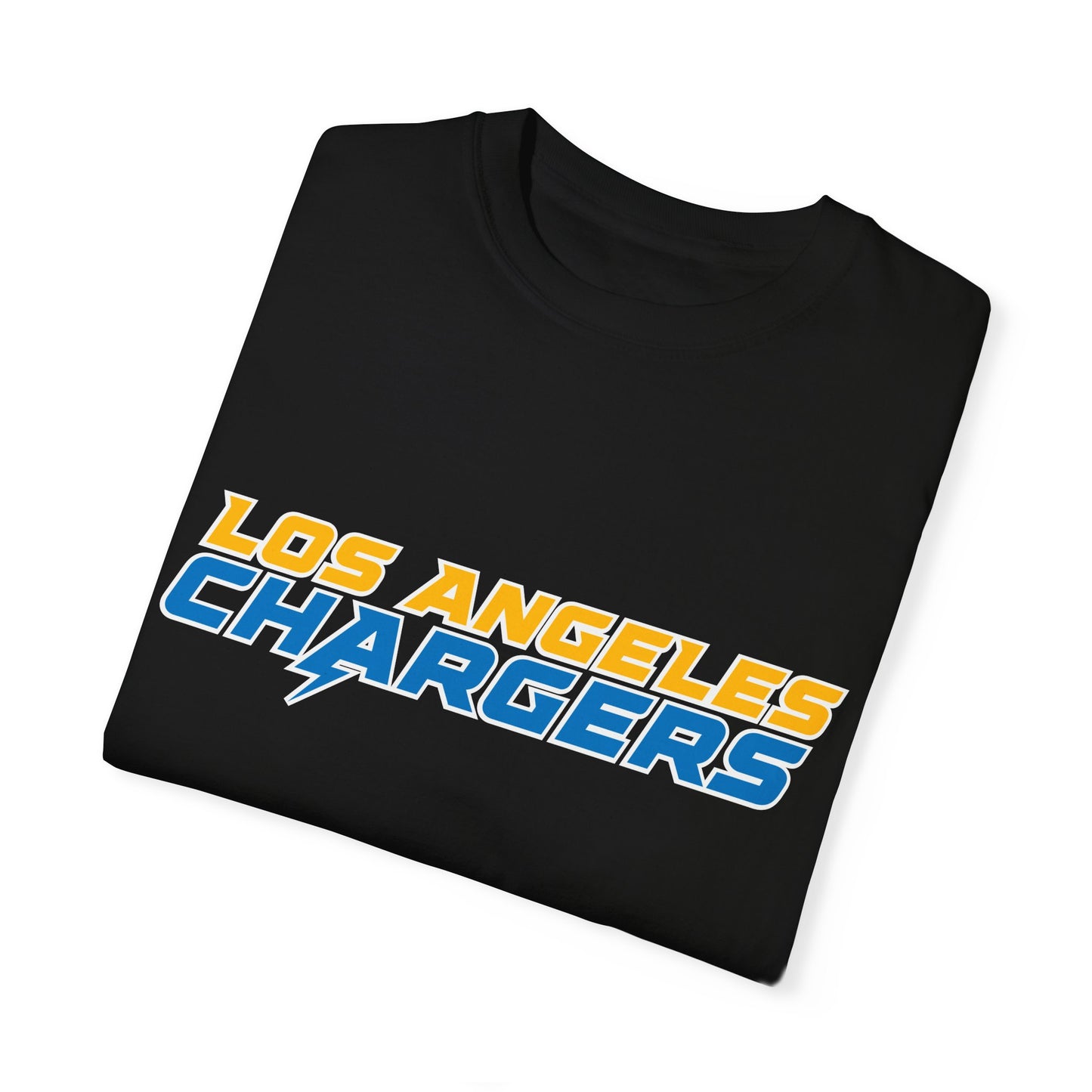 Los Angeles Chargers Gear Garment-Dyed T-Shirt – Premium Cotton Tee for Customization