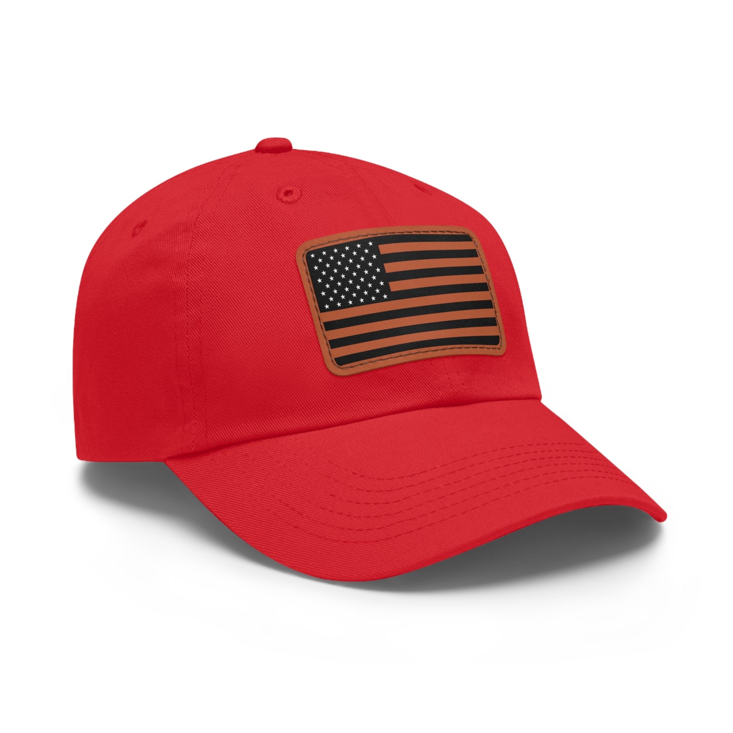 Dad Leather Patch Hat American Flag – Timeless Style, Perfect Fit