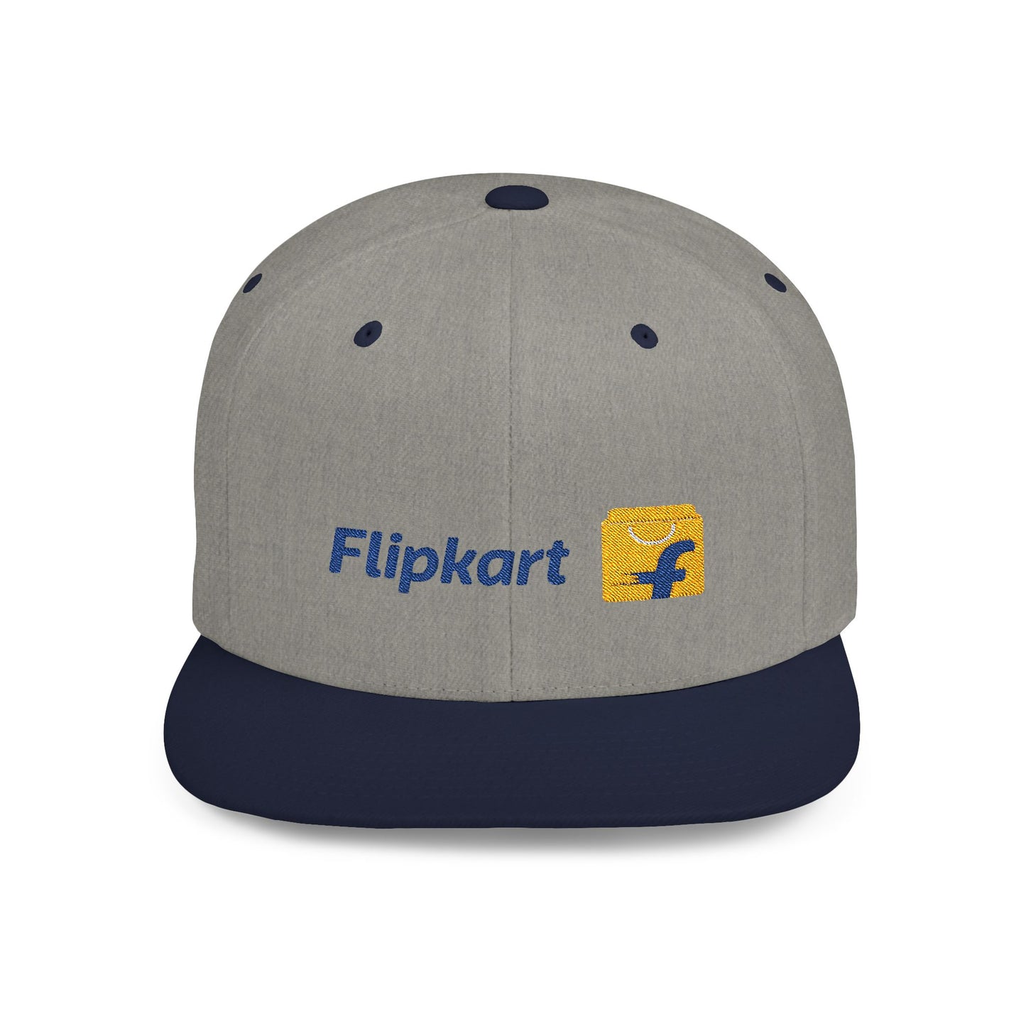 Flipkart Flat Bill Snapback – Lightweight, Custom Fit, Premium Quality