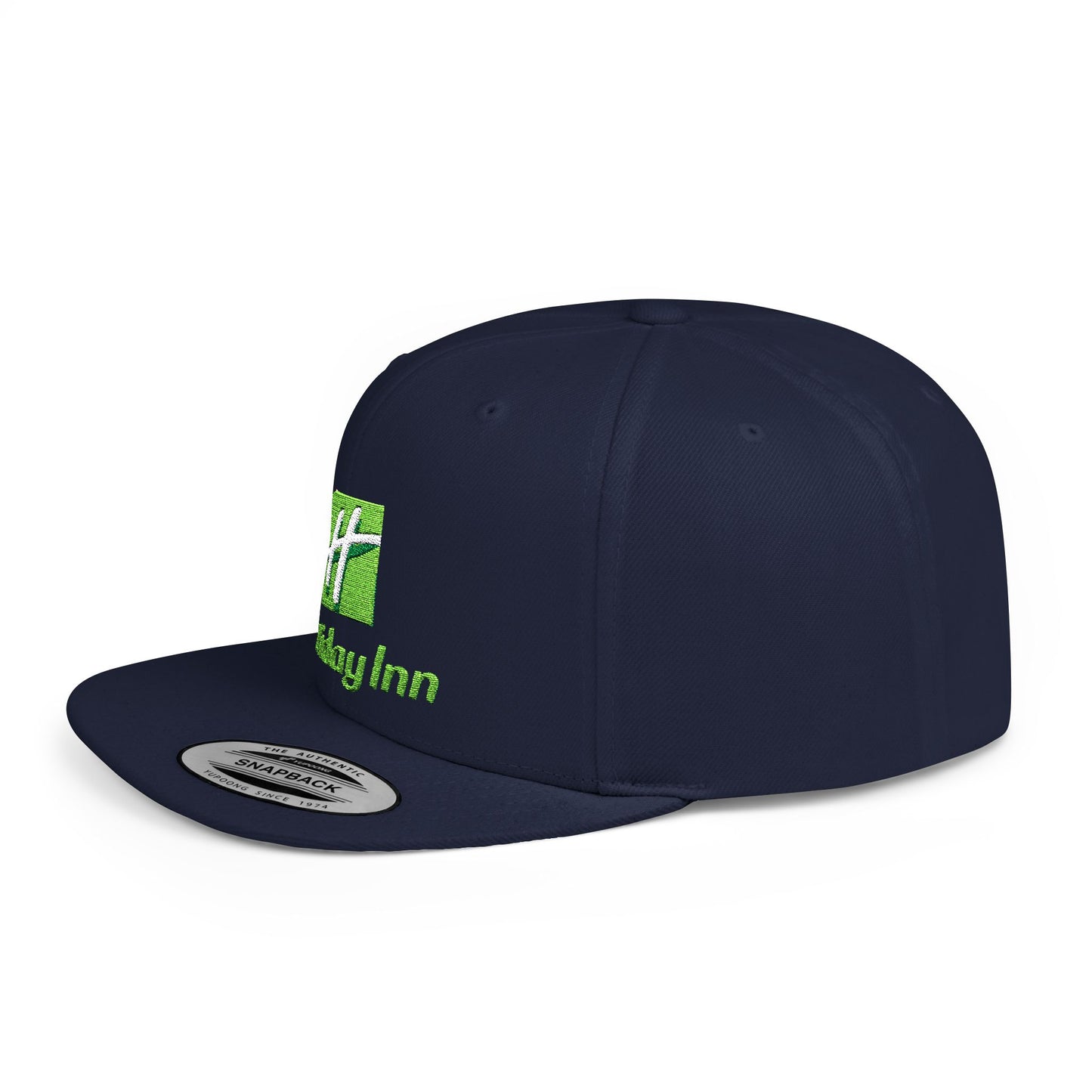 Holiday Inn Flat Bill Snapback – Lightweight, Custom Fit, Premium Quality