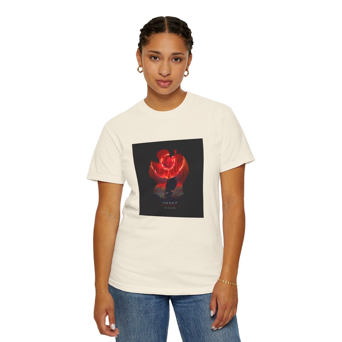 Berserk Slayer Garment-Dyed T-Shirt – Premium Cotton Tee for Customization