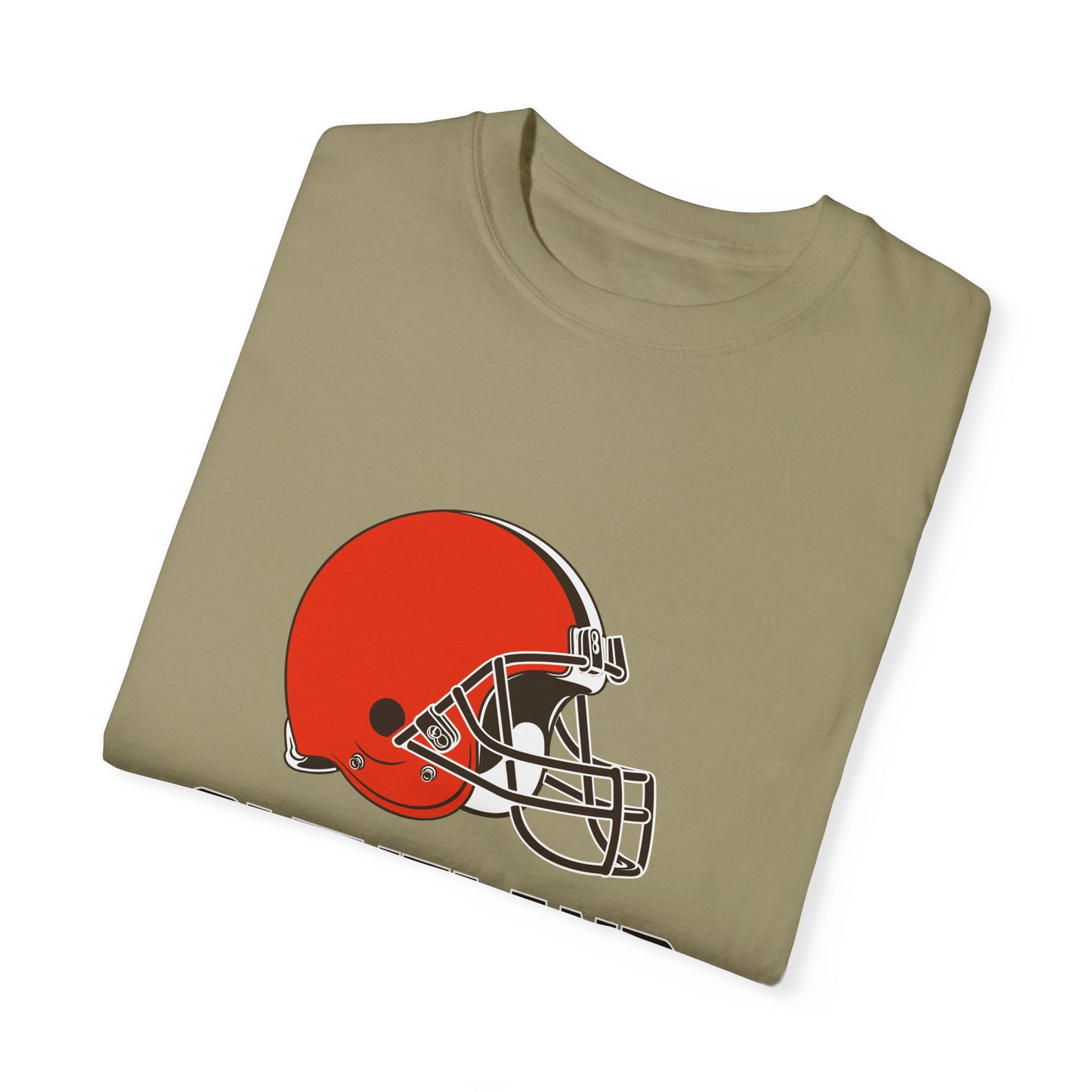 Cleveland Browns Garment-Dyed T-Shirt – Premium Cotton Tee for Customization