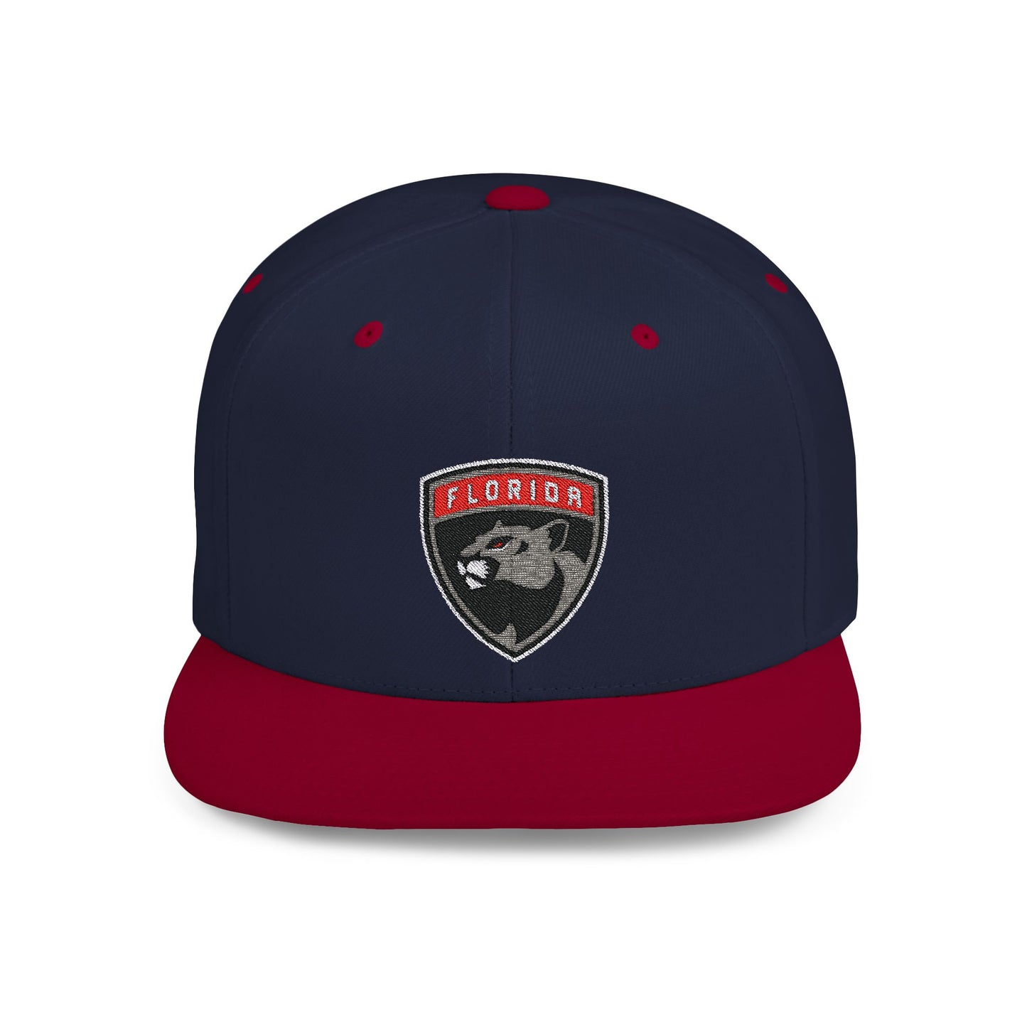 Florida Panthers Flat Bill Snapback – Lightweight, Custom Fit, Premium Quality