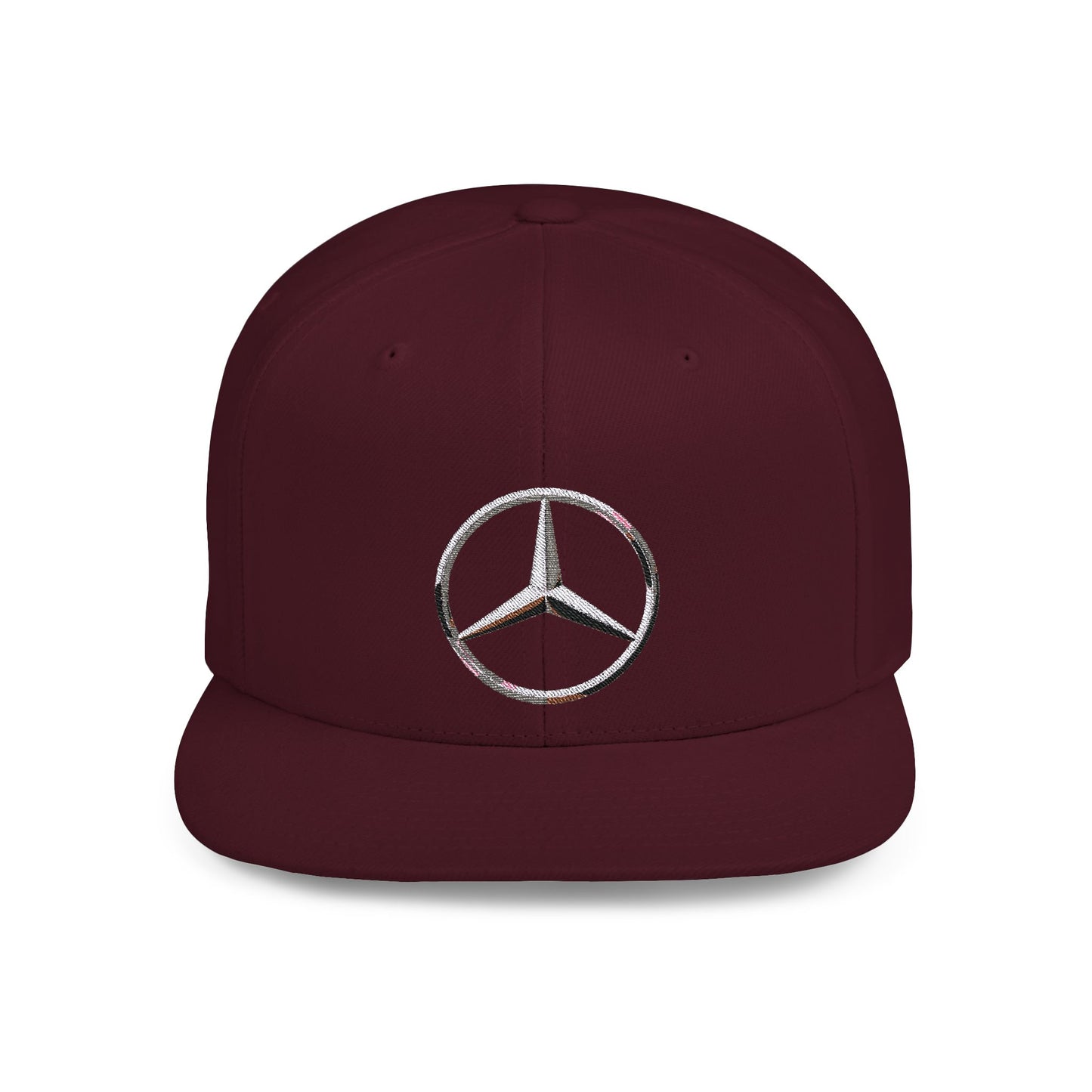 Mercedes Flat Bill Snapback – Lightweight, Custom Fit, Premium Quality