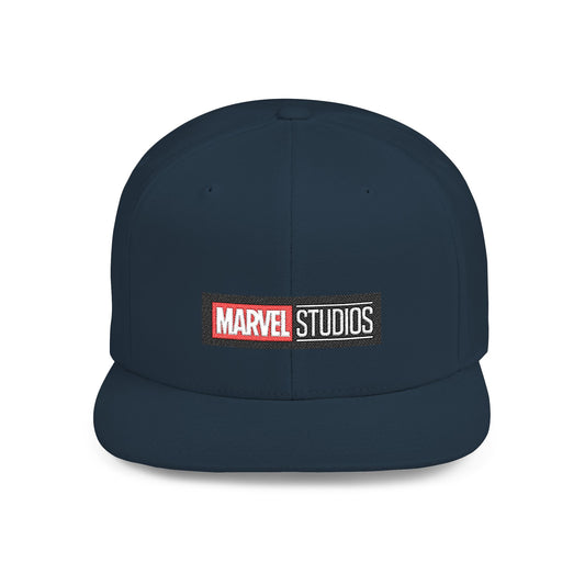 Marvel Studios Flat Bill Snapback – Lightweight, Custom Fit, Premium Quality