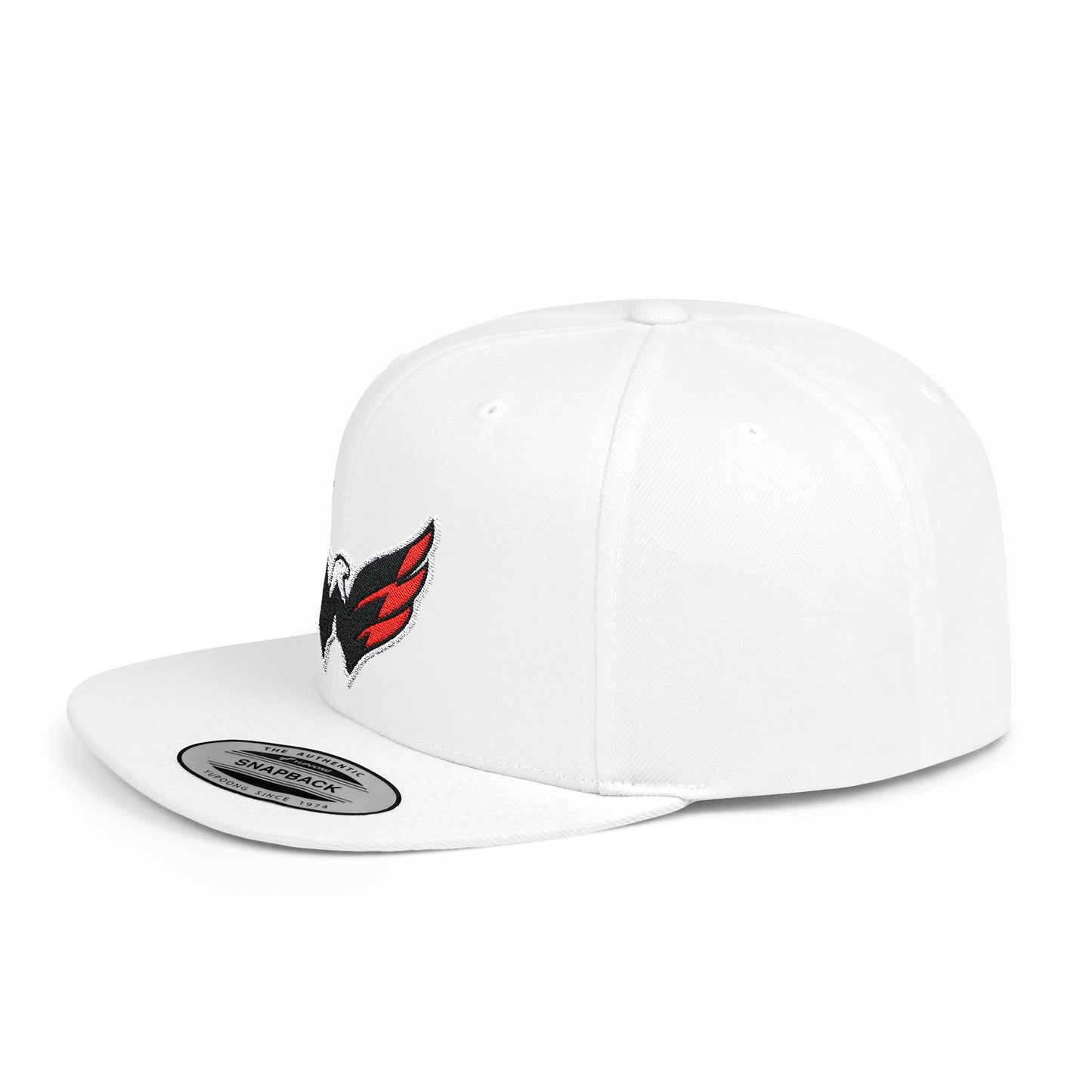 Washington Capitals Flat Bill Snapback – Lightweight, Custom Fit, Premium Quality