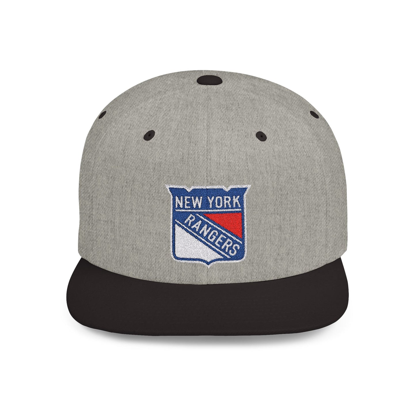 New York Rangers Flat Bill Snapback – Lightweight, Custom Fit, Premium Quality